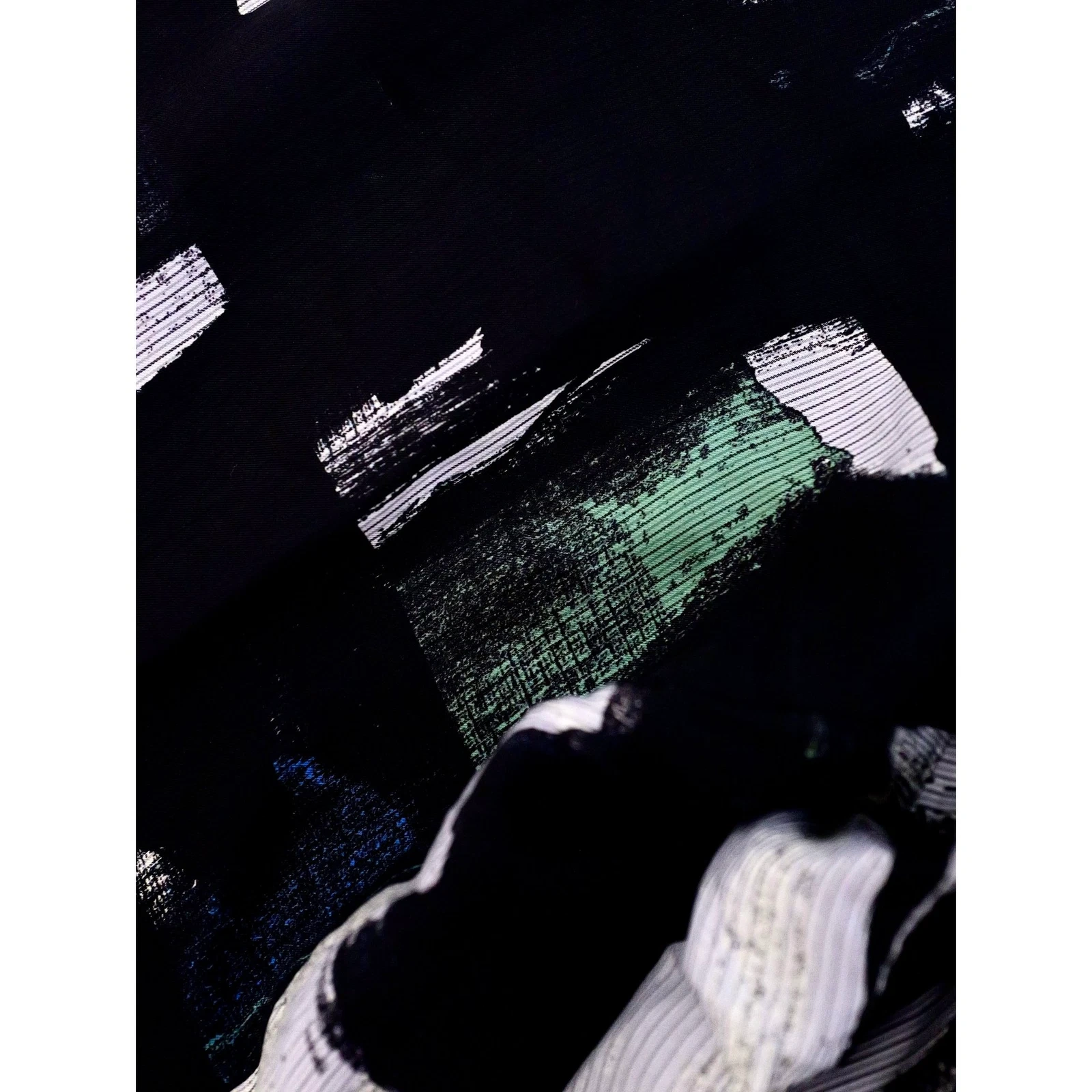 YOHJI YAMAMOTO Harem Multicolore vintage, passéist — photo 9