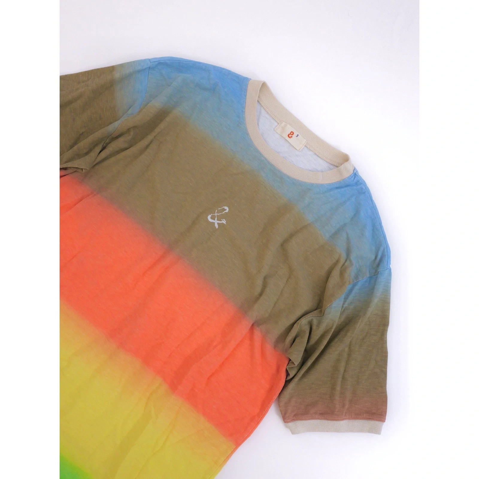 45RPM T-shirt Multicolore vintage, passéist — photo 2