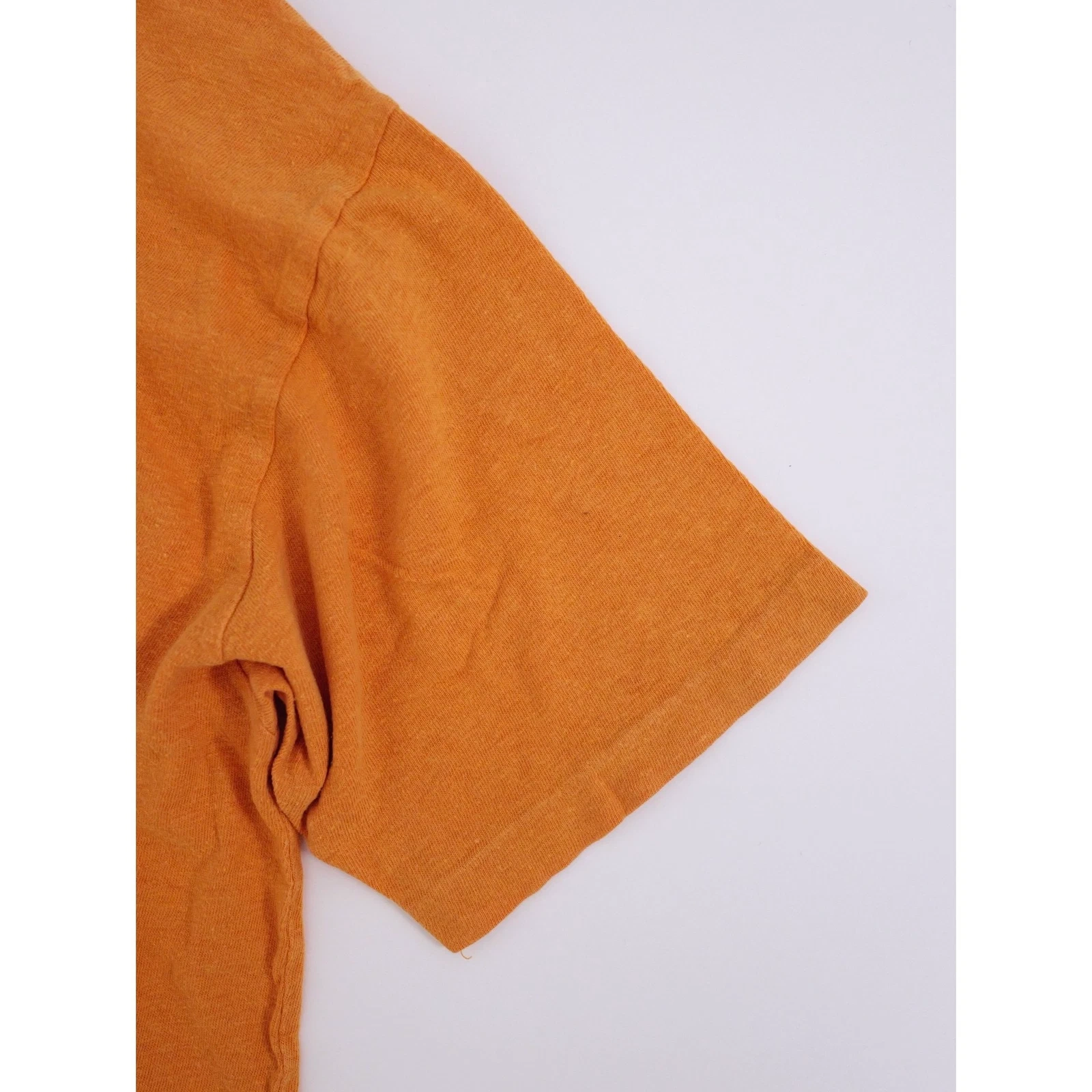 45RPM T-shirt Orange vintage, passéist — photo 10
