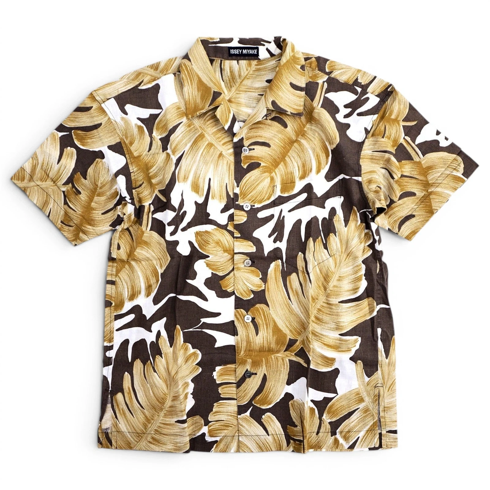 ISSEY MIYAKE Chemise Marron vintage, passéist — photo 1