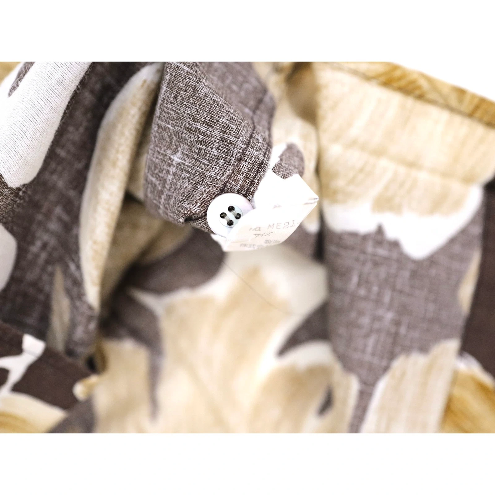 ISSEY MIYAKE Chemise Marron vintage, passéist — photo 11