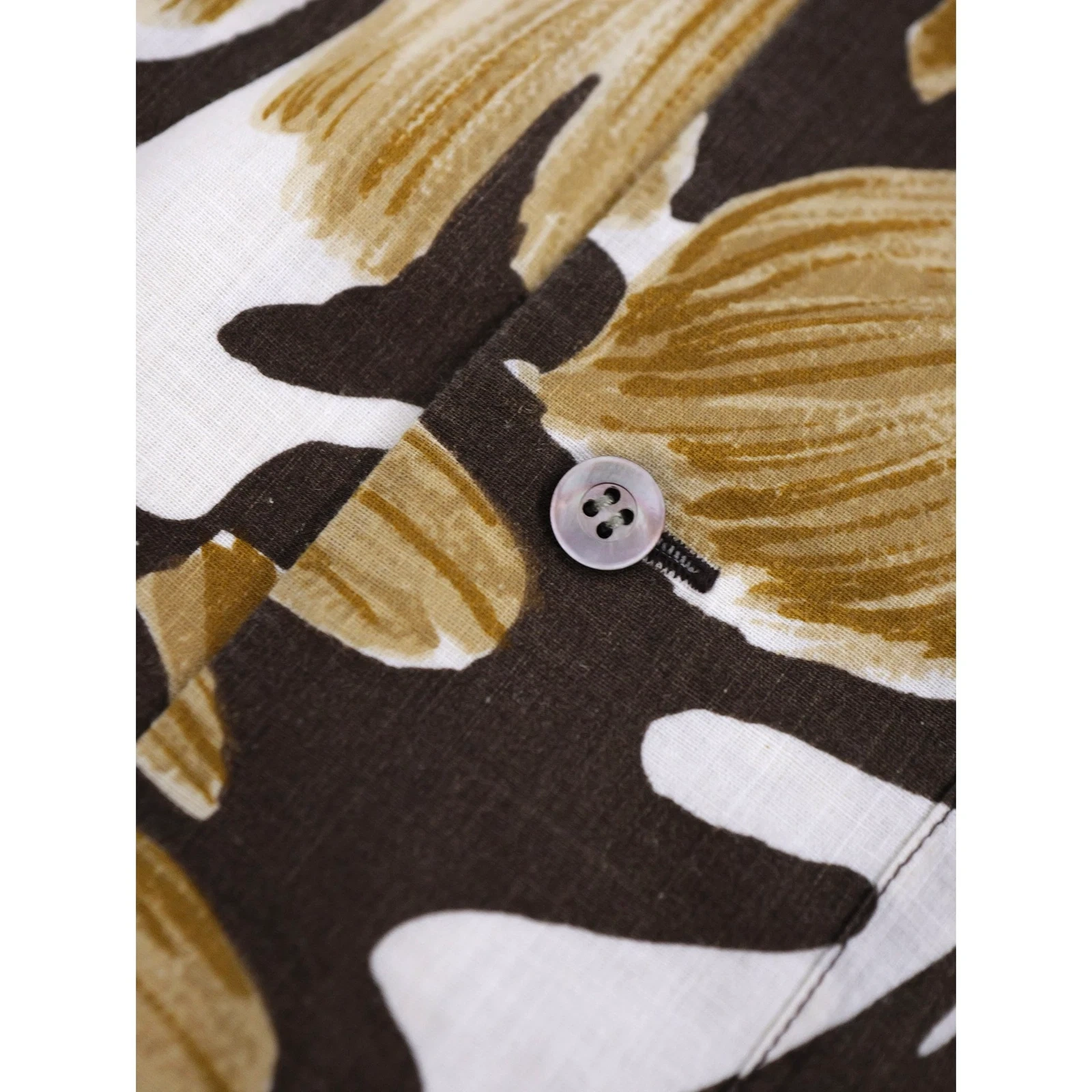 ISSEY MIYAKE Chemise Marron vintage, passéist — photo 6
