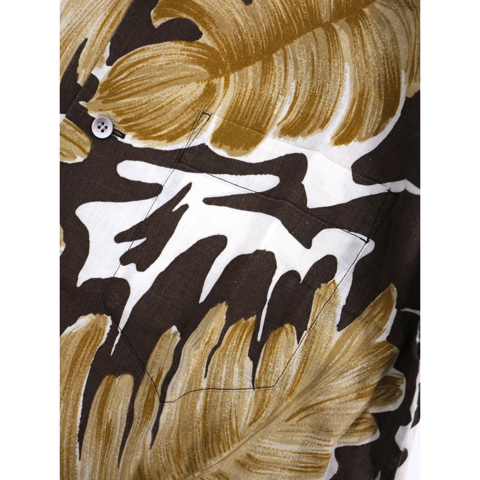 ISSEY MIYAKE Chemise Marron vintage, passéist — photo 7