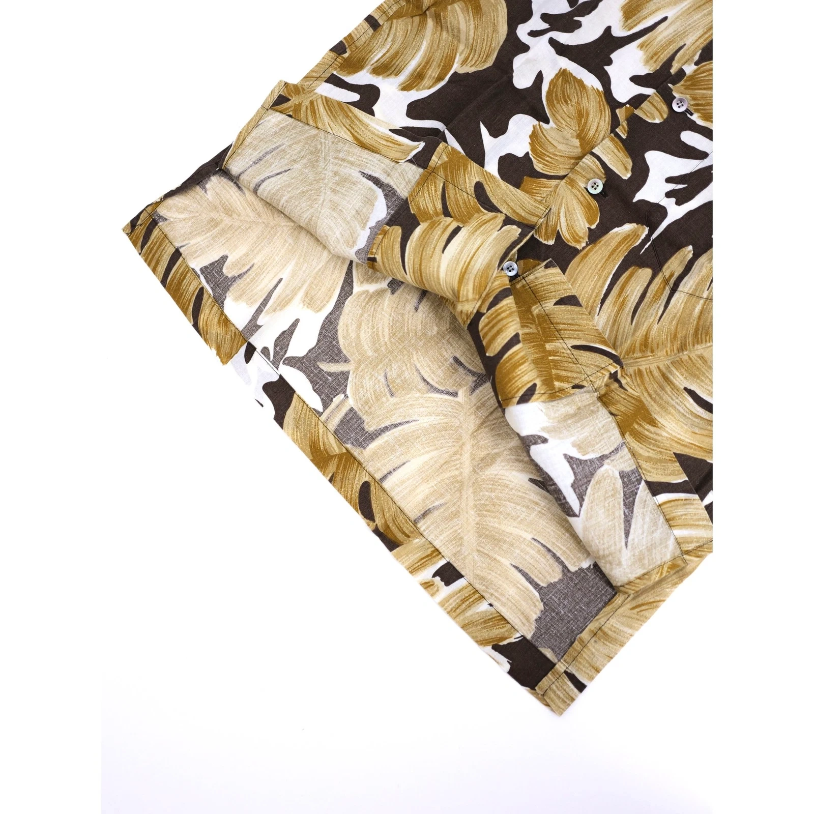ISSEY MIYAKE Chemise Marron vintage, passéist — photo 10
