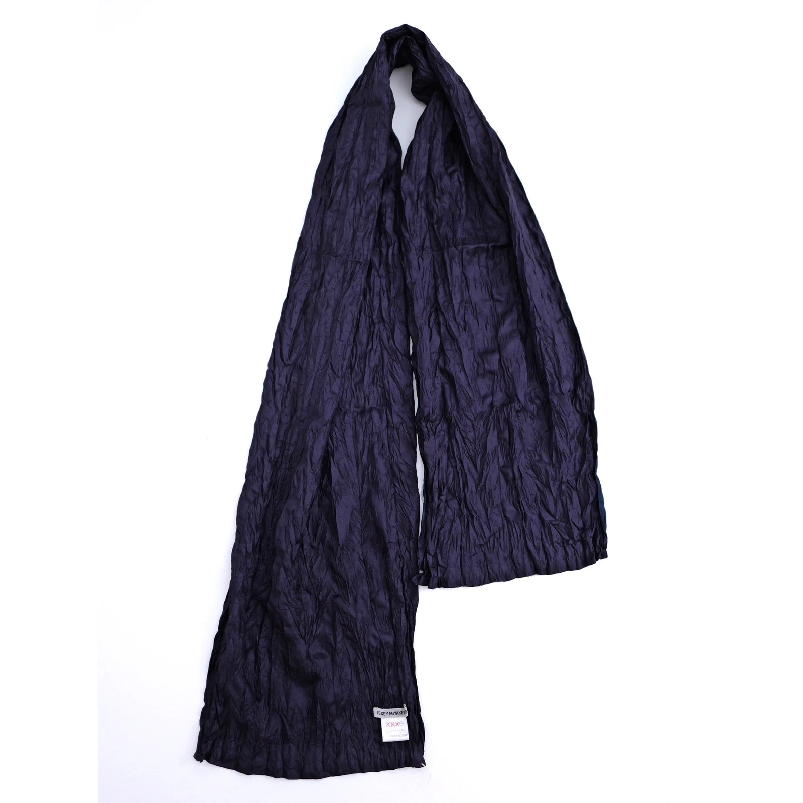 ISSEY MIYAKE Echarpe & pochette Violet vintage, passéist — photo 4