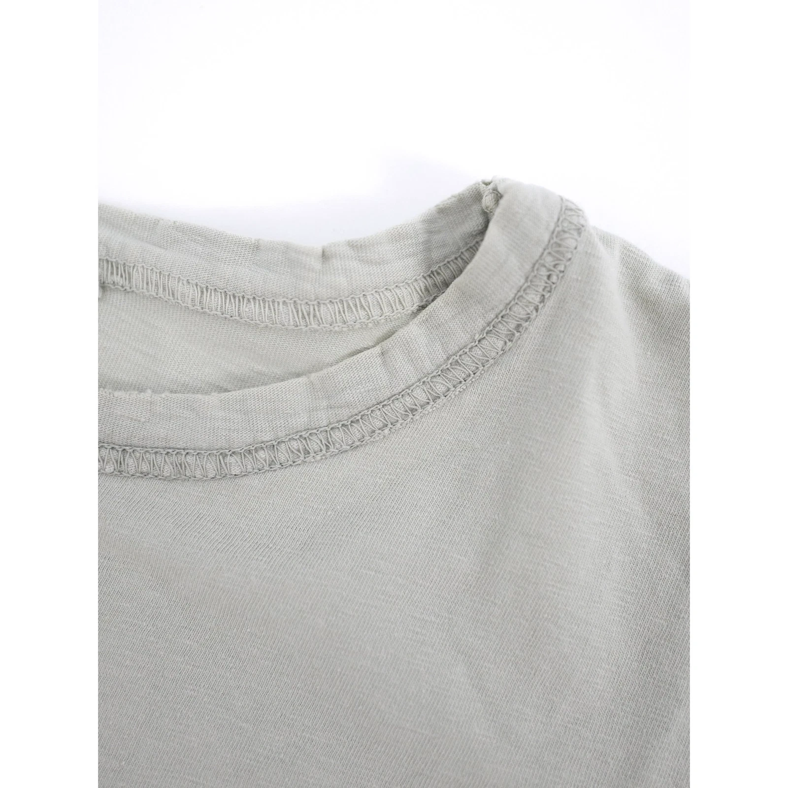 45RPM T-shirt Gris vintage, passéist — photo 10