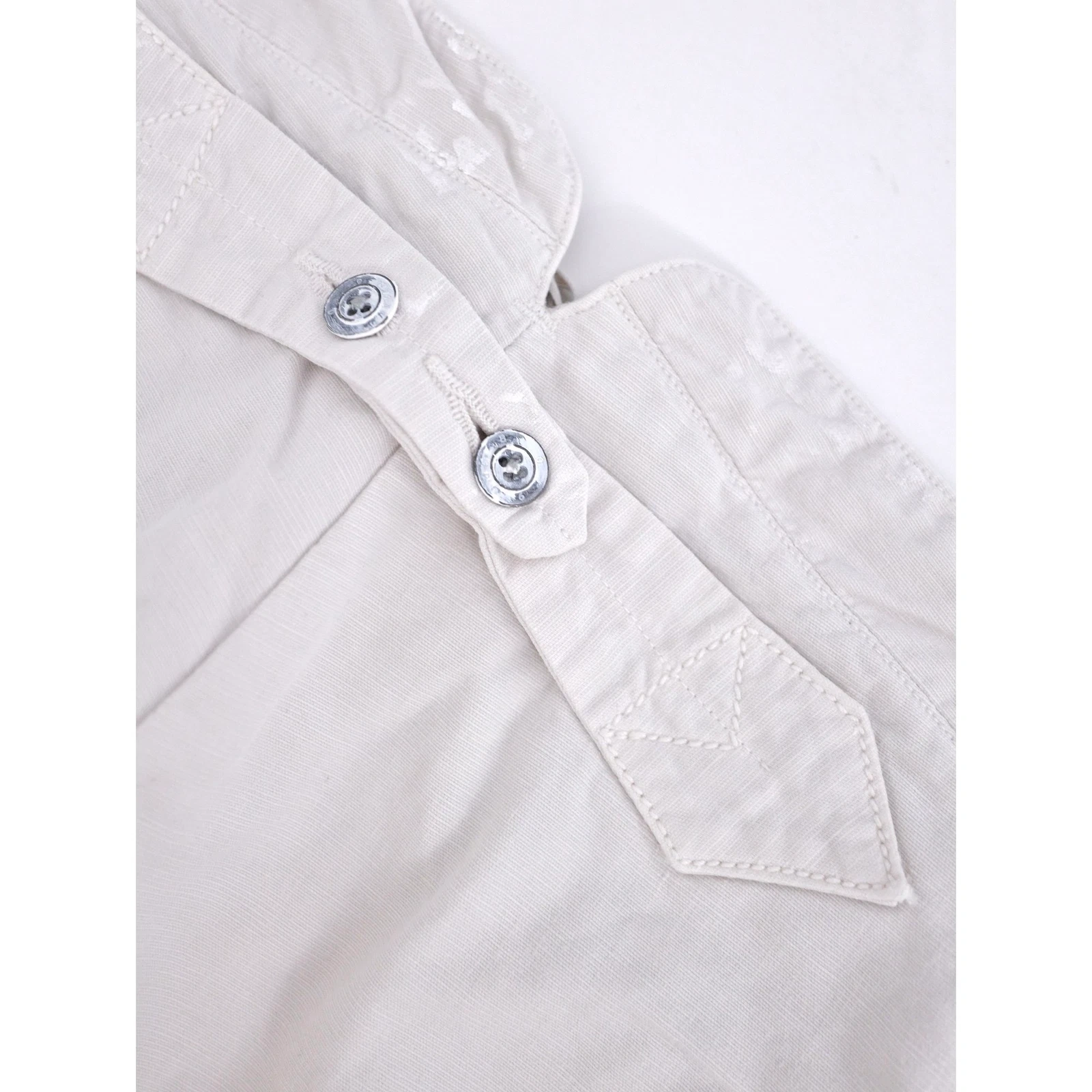 45RPM Pantalon large Beige vintage, passéist — photo 14