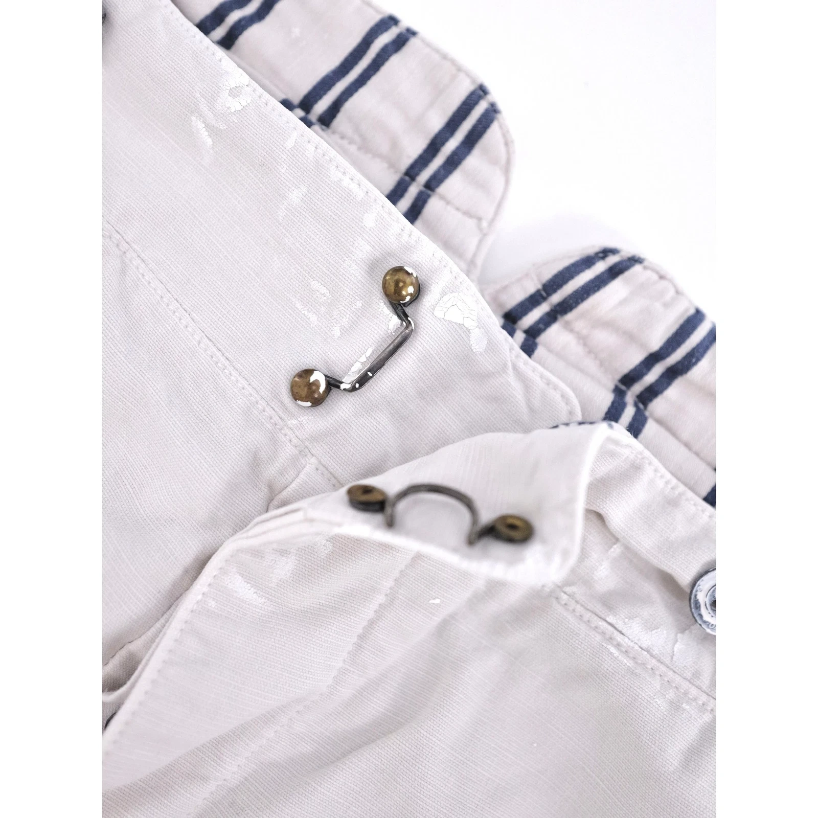 45RPM Pantalon large Beige vintage, passéist — photo 6