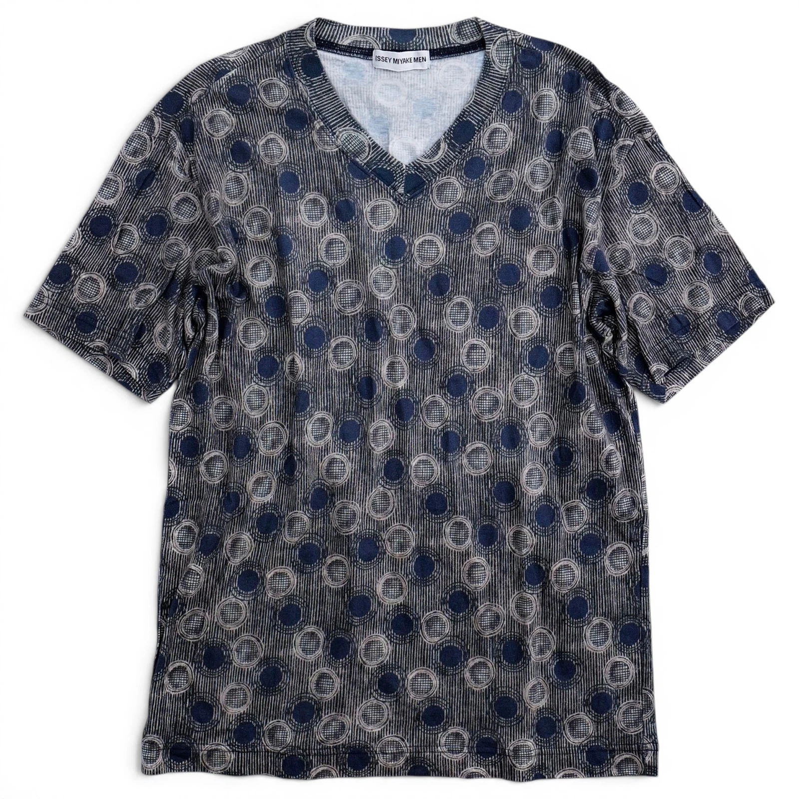 ISSEY MIYAKE T-shirt Marron vintage, passéist — photo 1