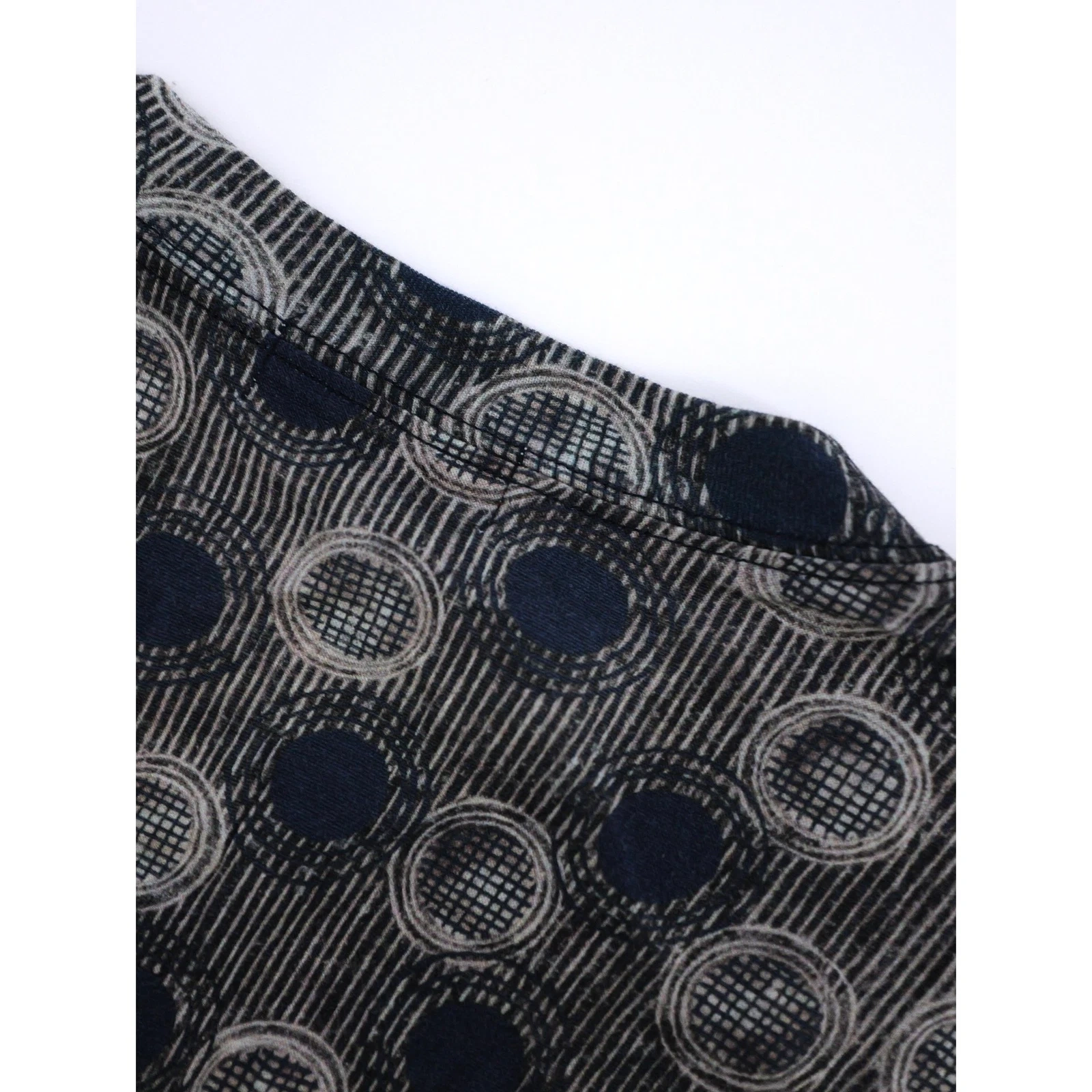 ISSEY MIYAKE T-shirt Marron vintage, passéist — photo 15