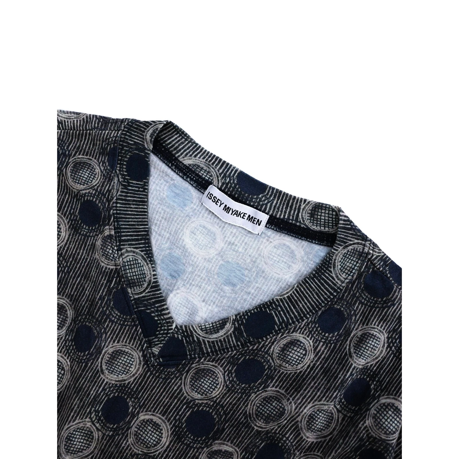 ISSEY MIYAKE T-shirt Marron vintage, passéist — photo 4