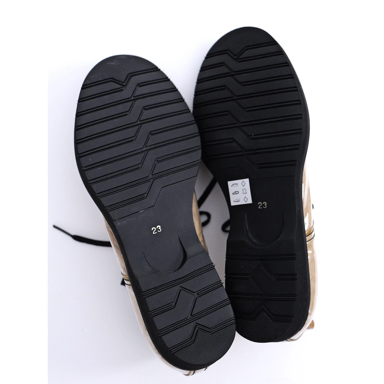 COMME DES GARÇONS Derbies Marron vintage, passéist — photo 8