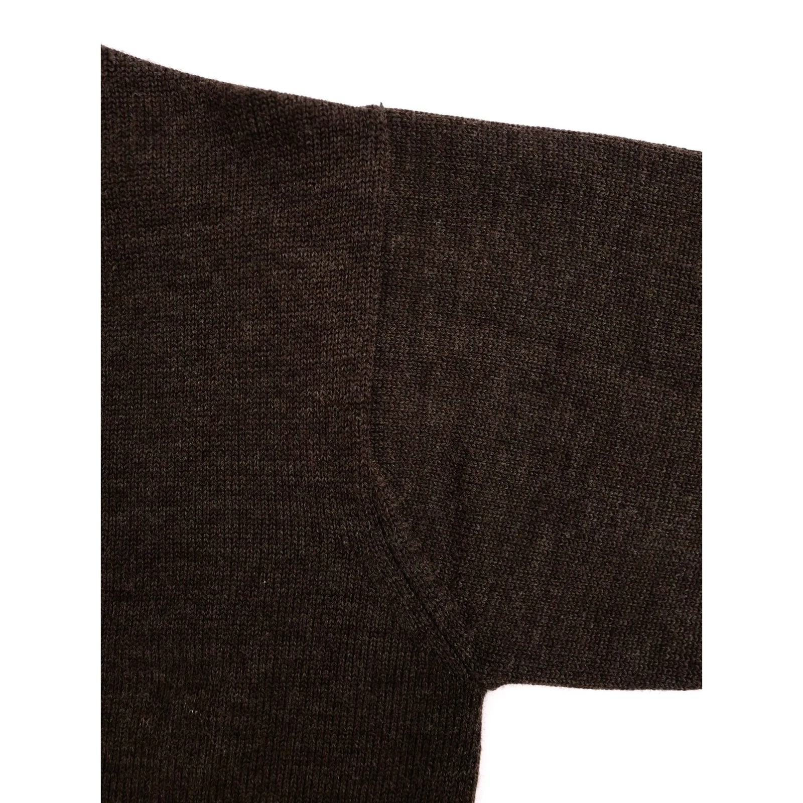 YOHJI YAMAMOTO Pull en laine Marron vintage, passéist — photo 8