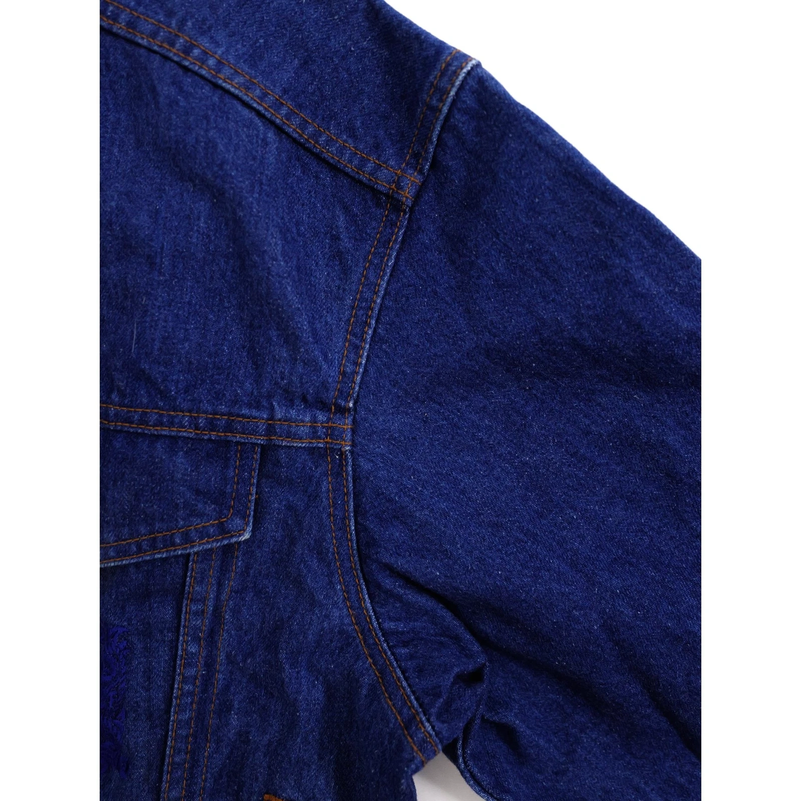 JUNKO KOSHINO Veste Marine vintage, passéist — photo 6