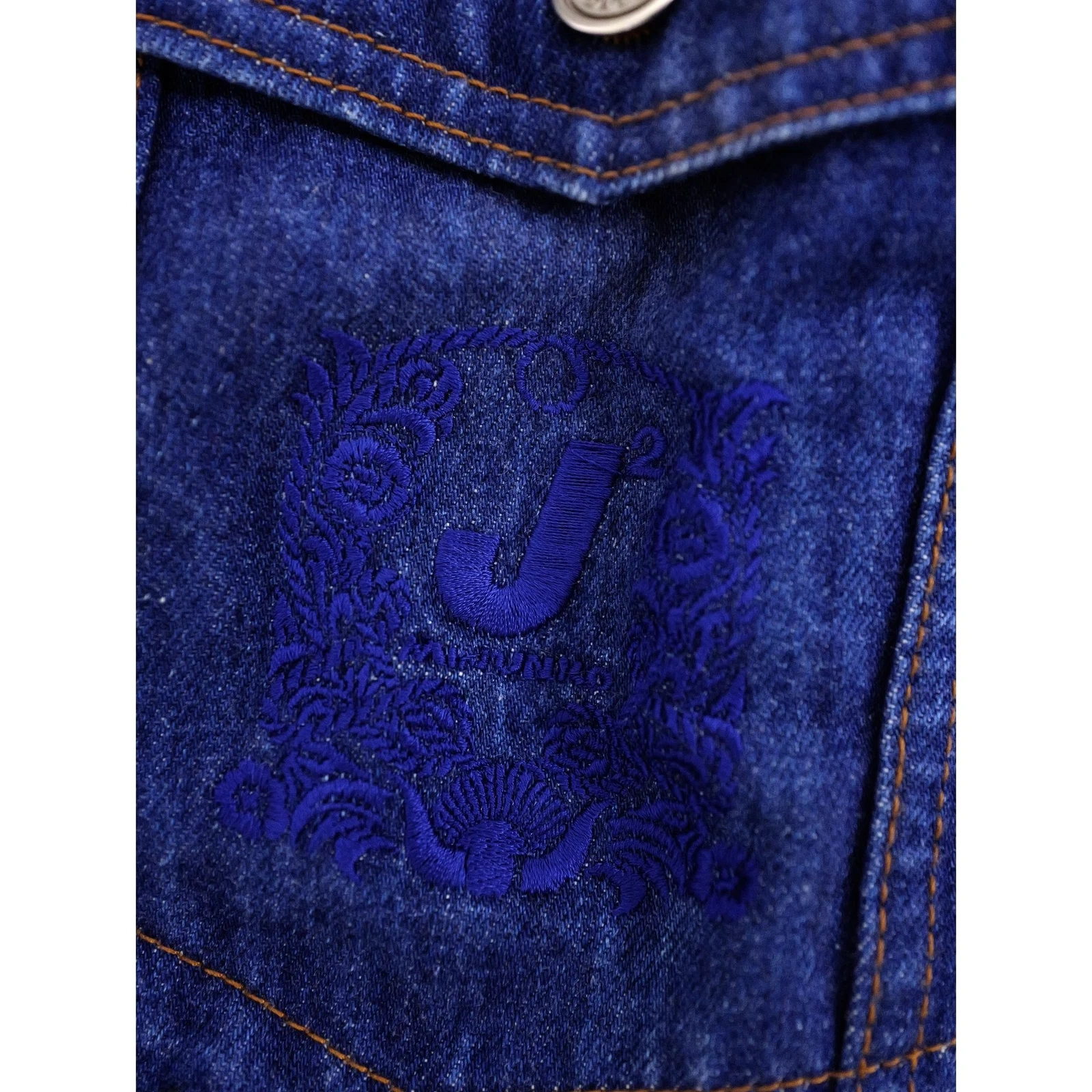 JUNKO KOSHINO Veste Marine vintage, passéist — photo 9
