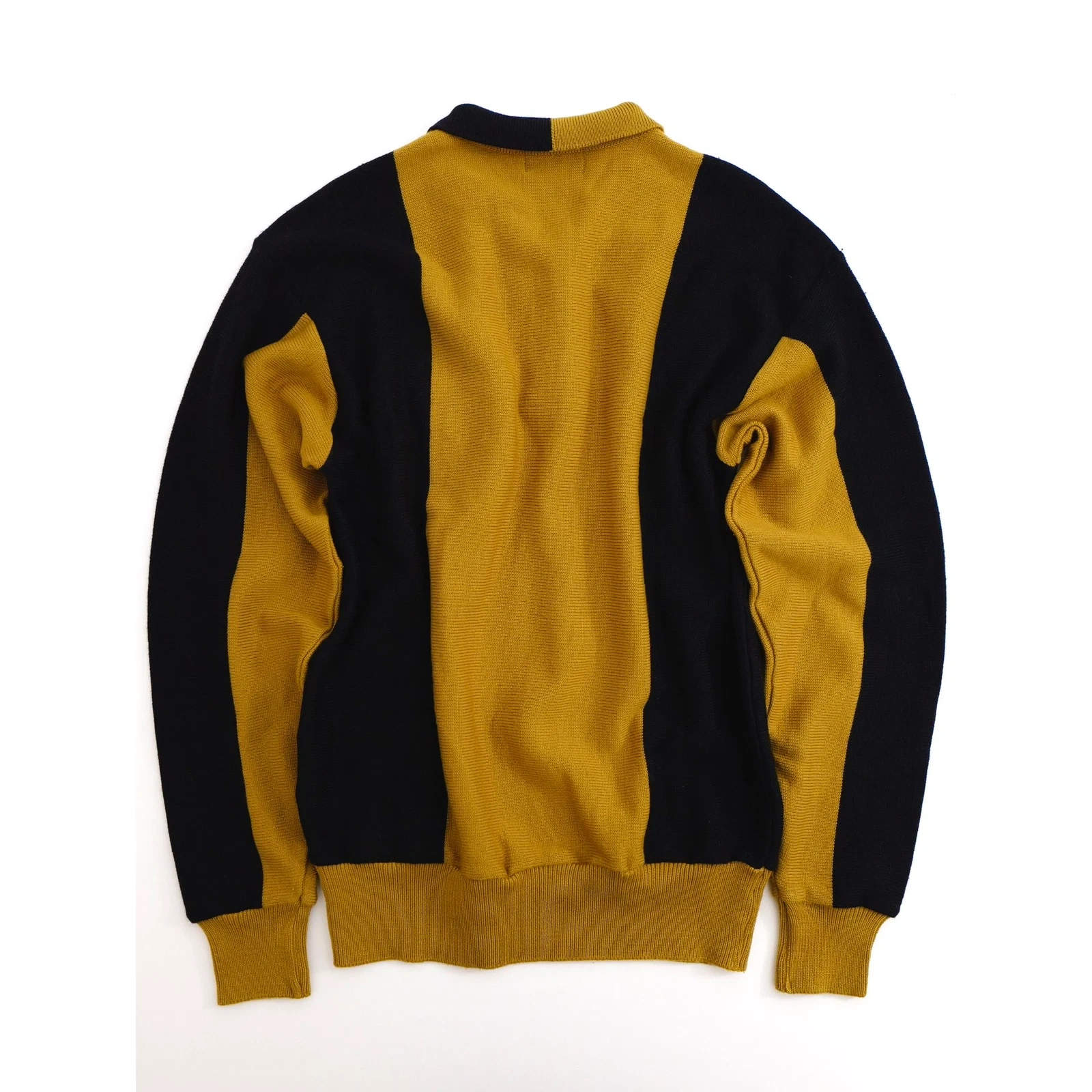 JUNKO KOSHINO Pull en laine Jaune vintage, passéist — photo 12