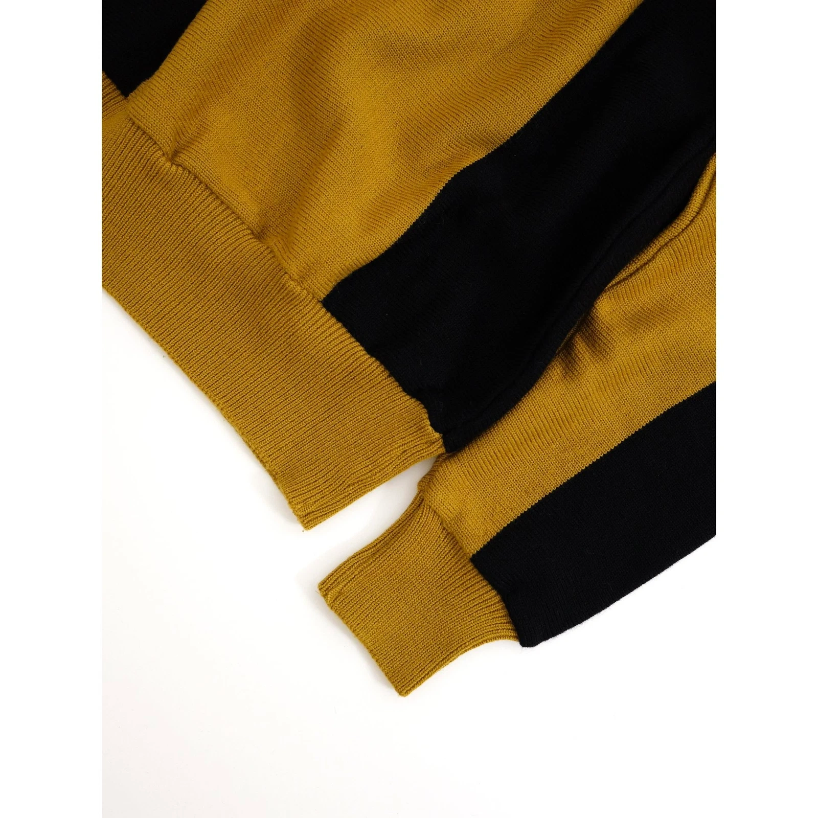 JUNKO KOSHINO Pull en laine Jaune vintage, passéist — photo 14