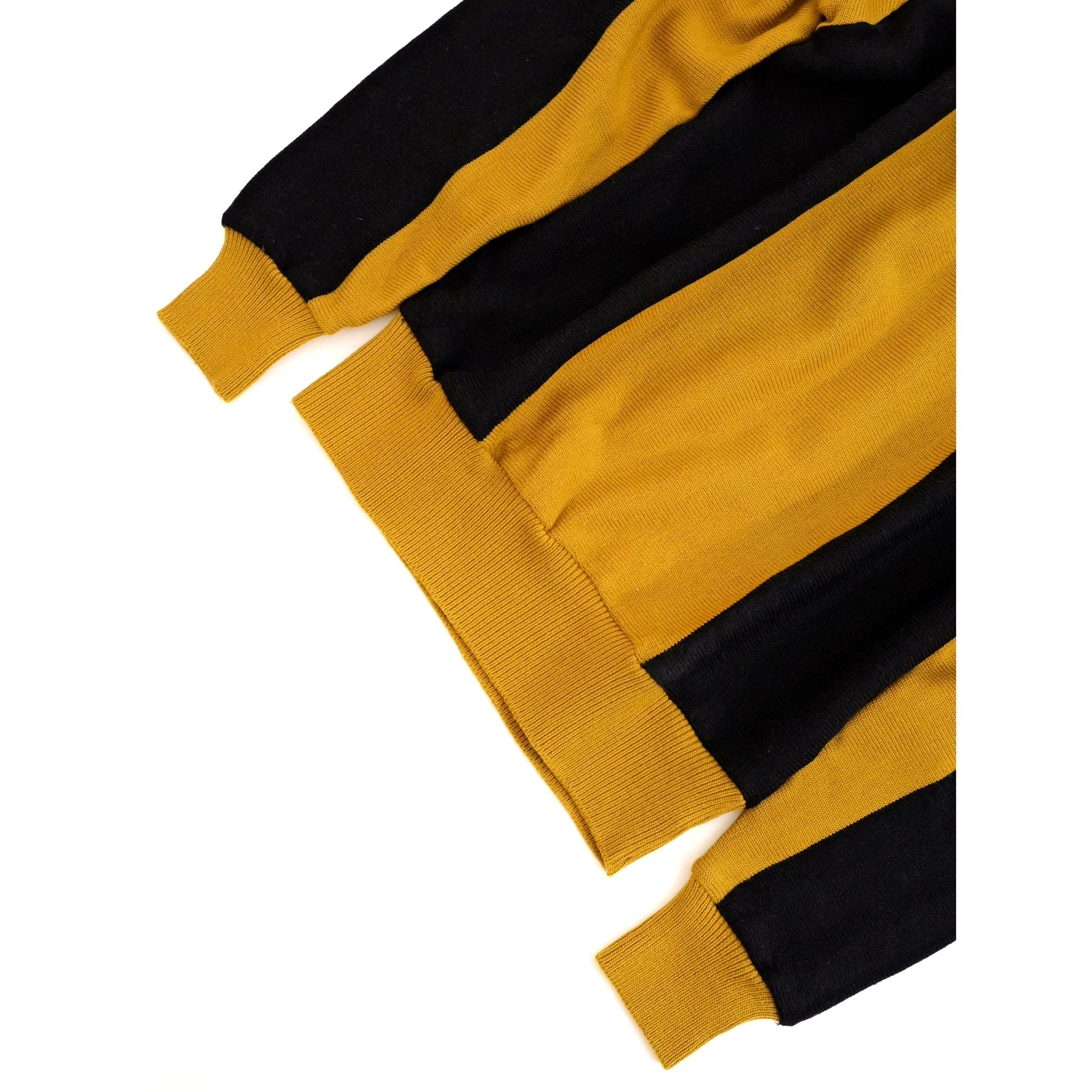 JUNKO KOSHINO Pull en laine Jaune vintage, passéist — photo 3