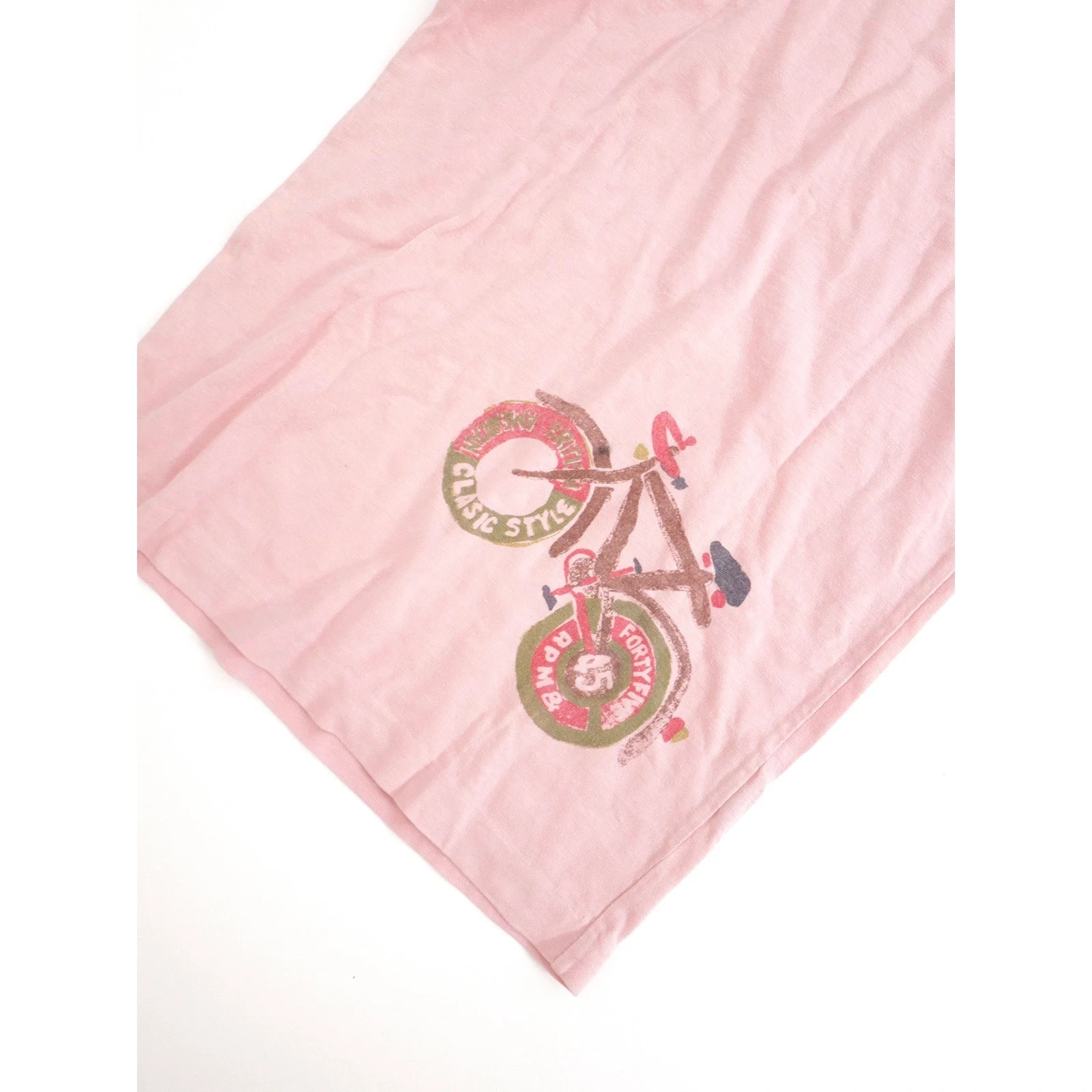 45RPM T-shirt Rose vintage, passéist — photo 3