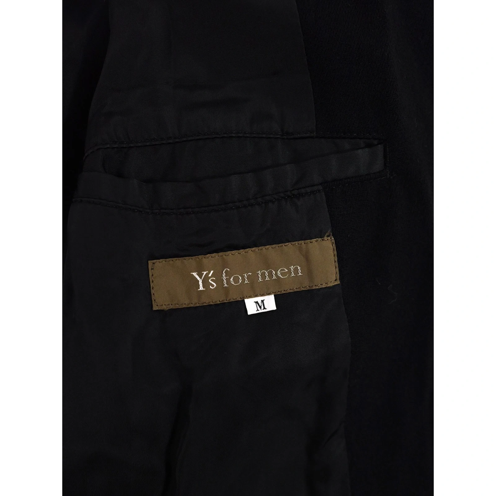 YOHJI YAMAMOTO Gilet en laine Noir vintage, passéist — photo 10