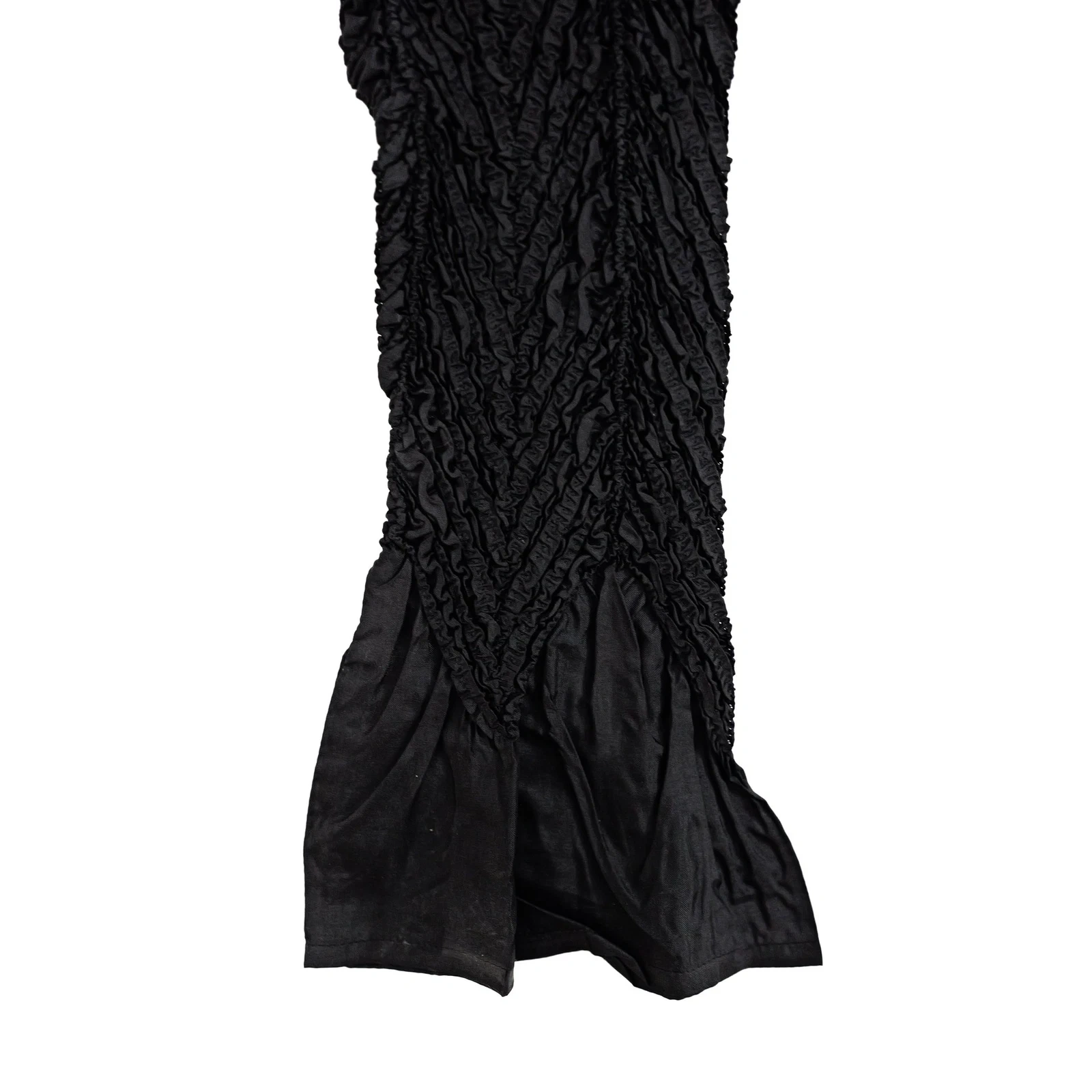 YOSHIKI HISHINUMA Blouse Noir vintage, passéist — photo 6