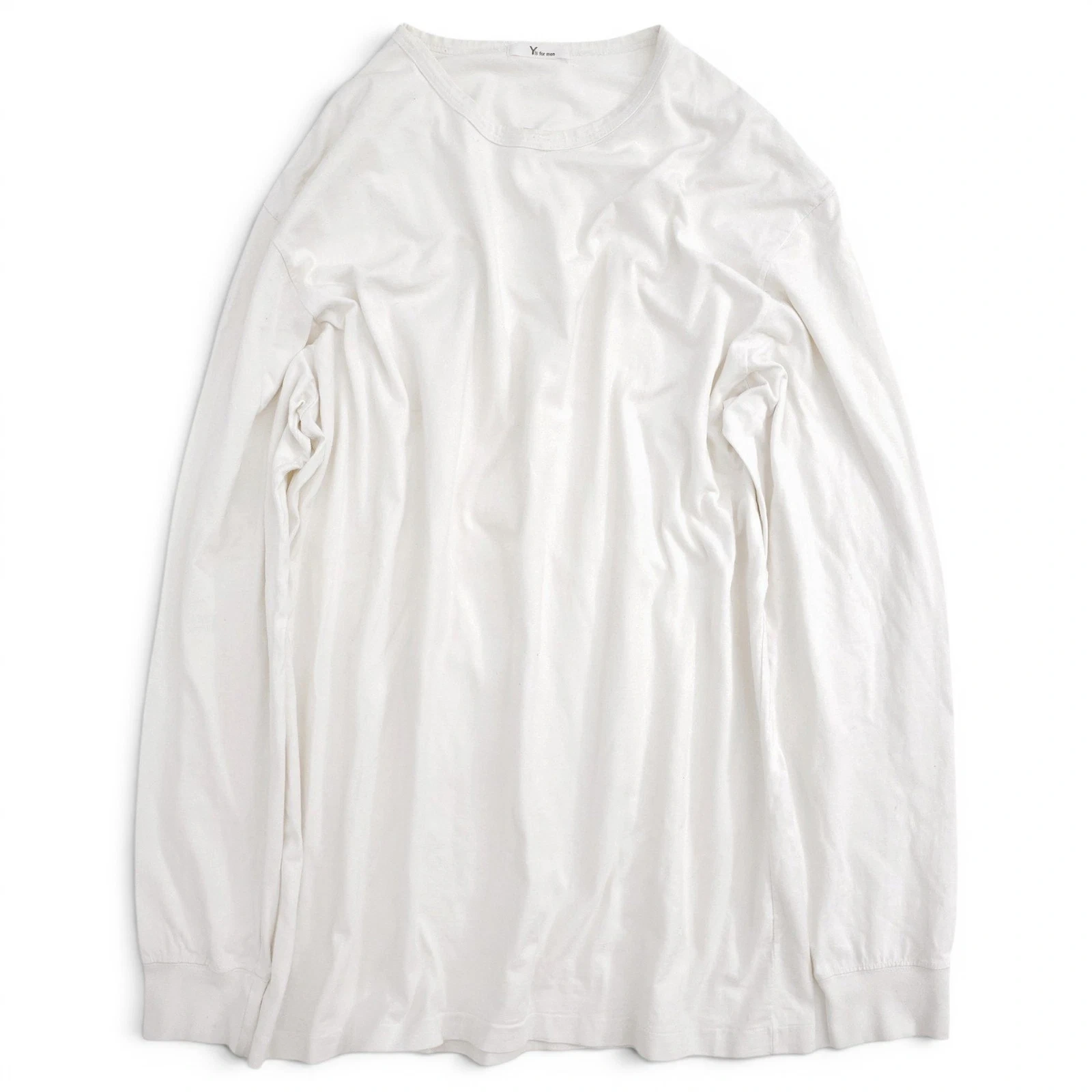 YOHJI YAMAMOTO T-shirt Blanc vintage, passéist — photo 1