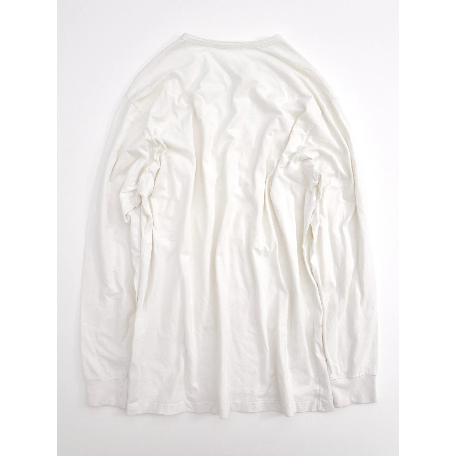 YOHJI YAMAMOTO T-shirt Blanc vintage, passéist — photo 12