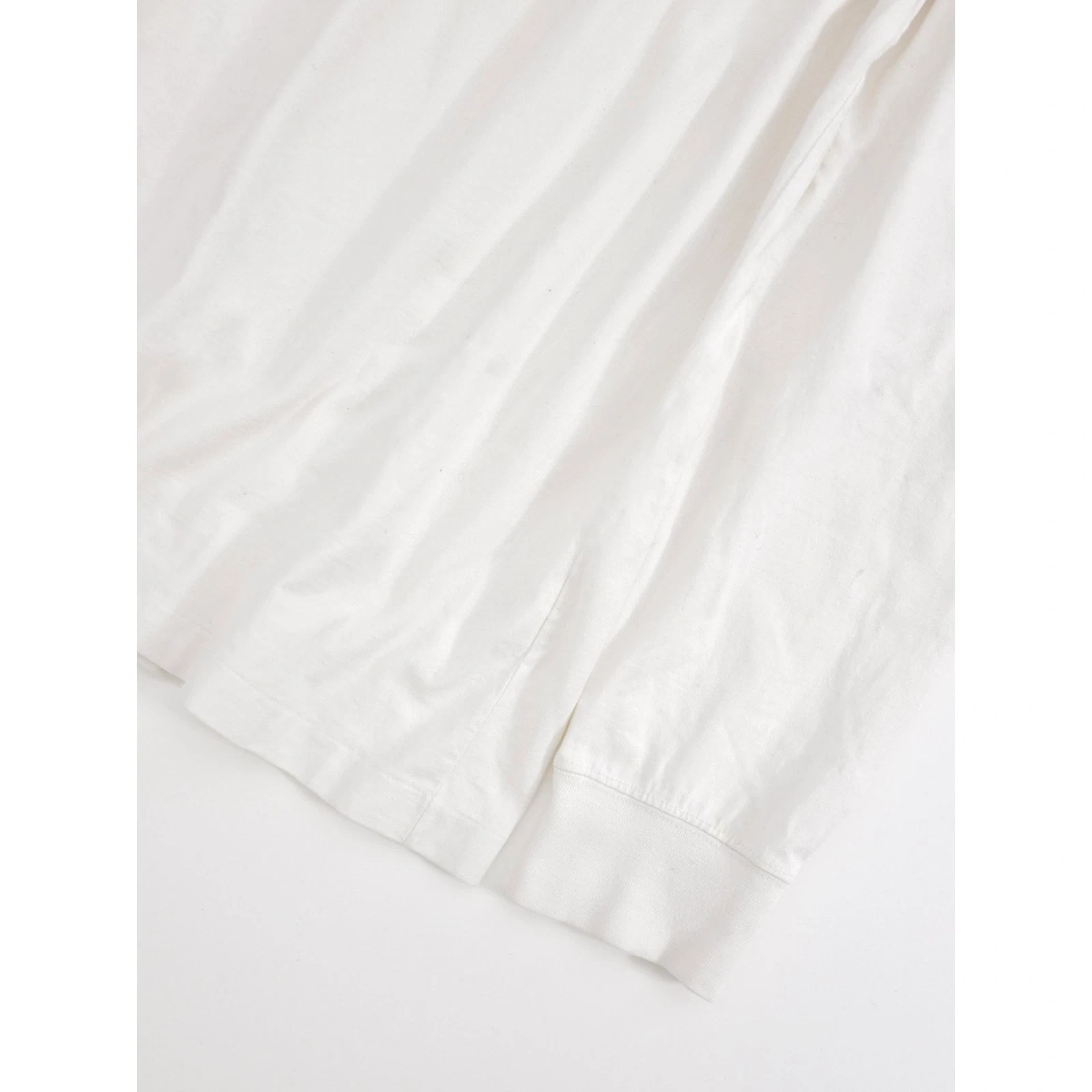 YOHJI YAMAMOTO T-shirt Blanc vintage, passéist — photo 3