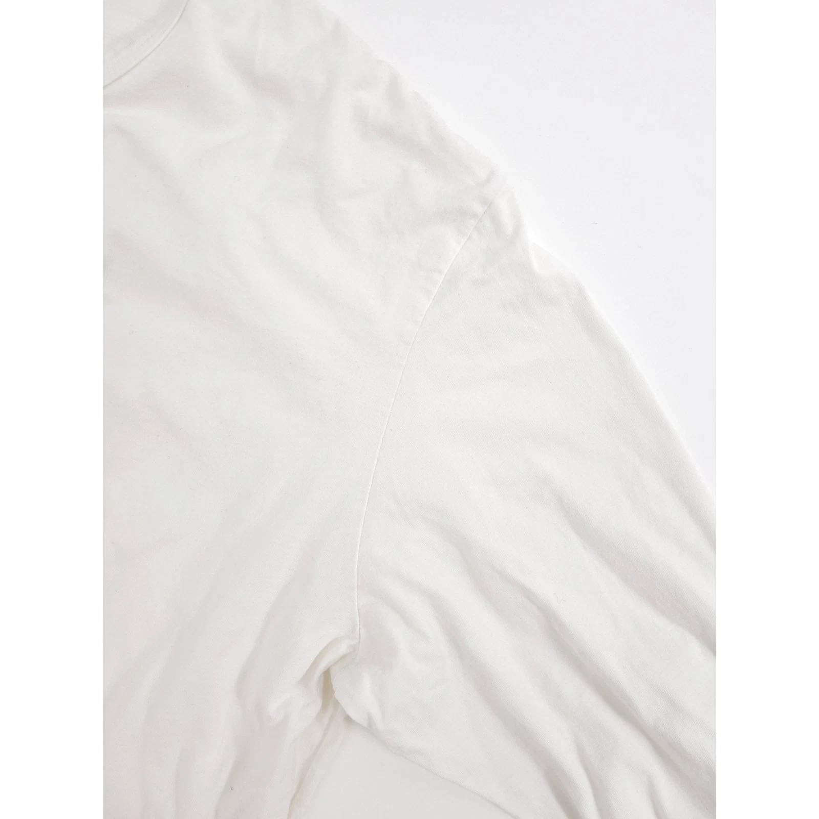 YOHJI YAMAMOTO T-shirt Blanc vintage, passéist — photo 7