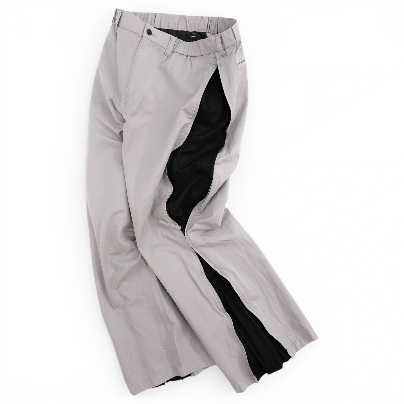ISSEY MIYAKE Pantalon Gris vintage, passéist — photo 1