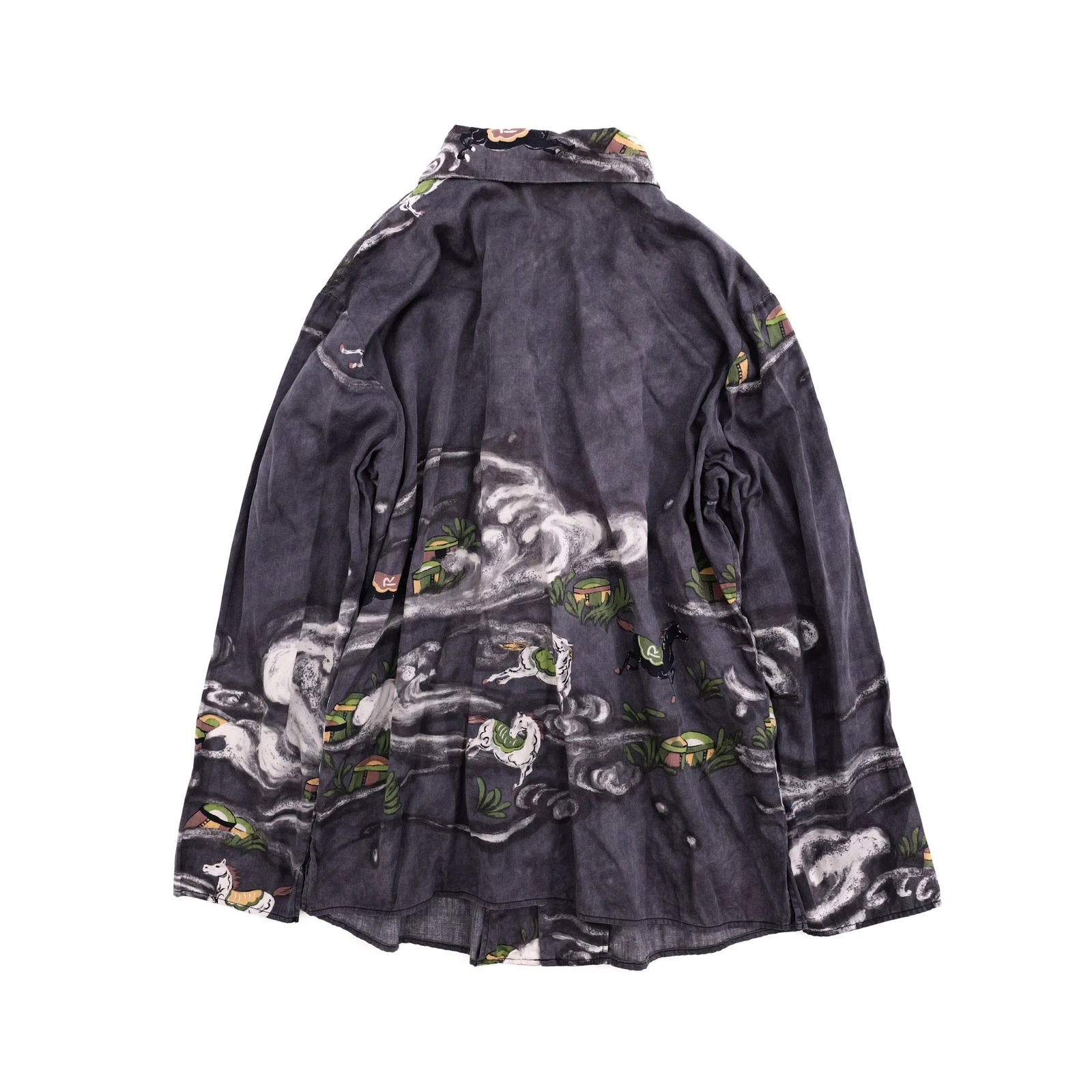 45RPM Blouse Gris vintage, passéist — photo 9