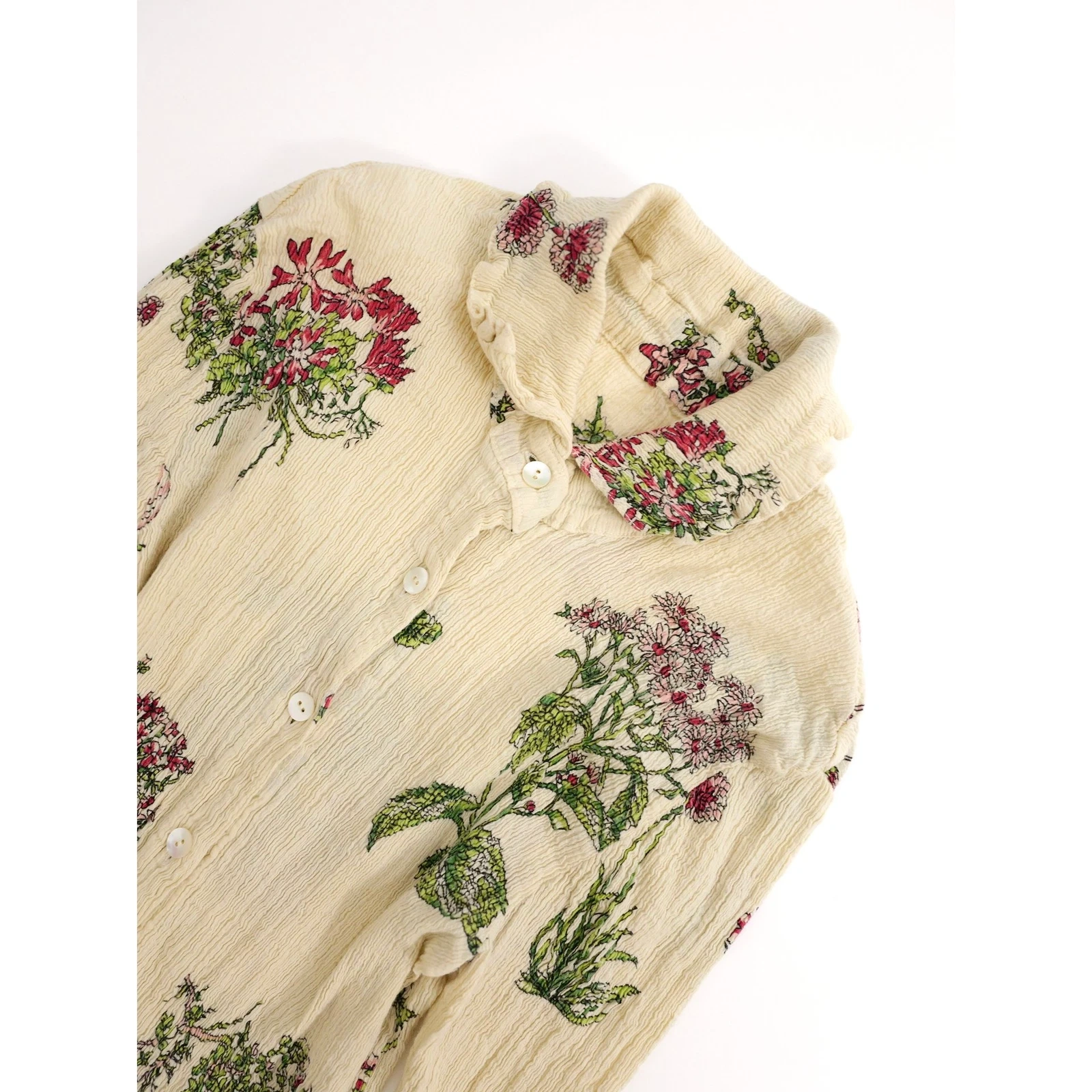 TSUMORI CHISATO Chemise Multicolore vintage, passéist — photo 2