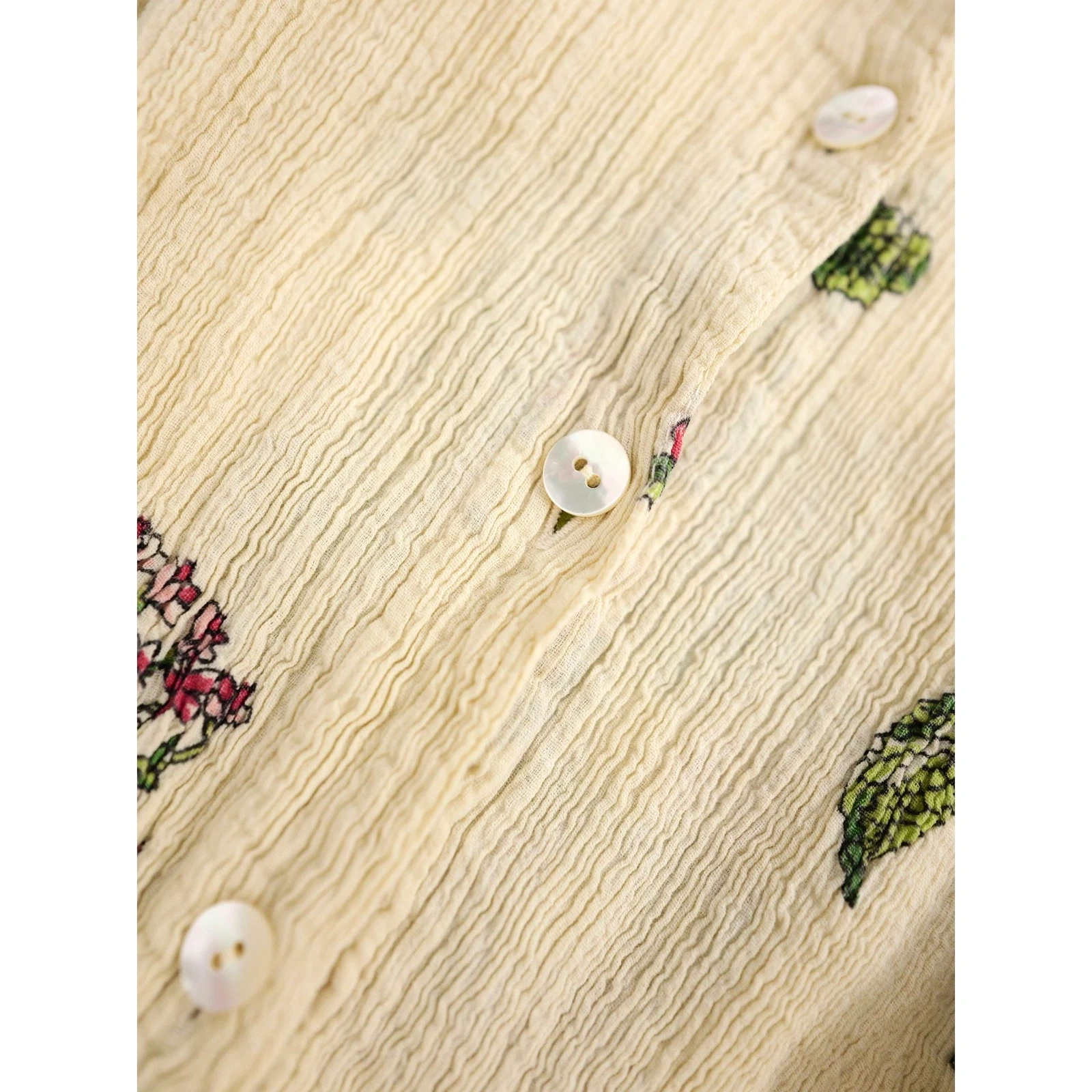 TSUMORI CHISATO Chemise Multicolore vintage, passéist — photo 6