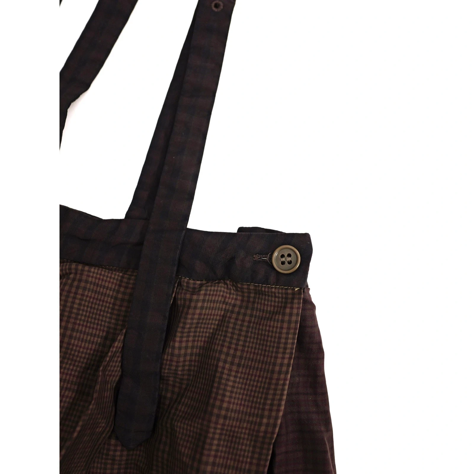 TSUMORI CHISATO Jupe mi-longue Marron vintage, passéist — photo 4