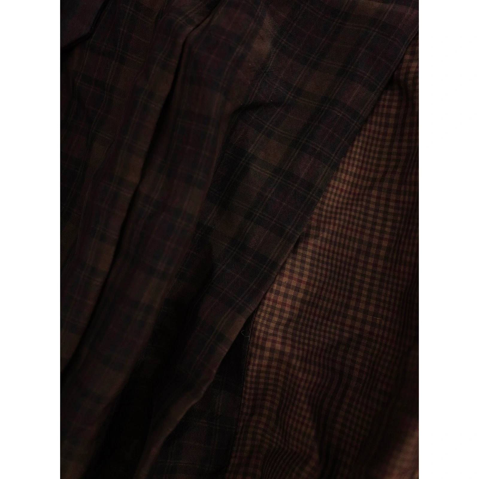 TSUMORI CHISATO Jupe mi-longue Marron vintage, passéist — photo 6