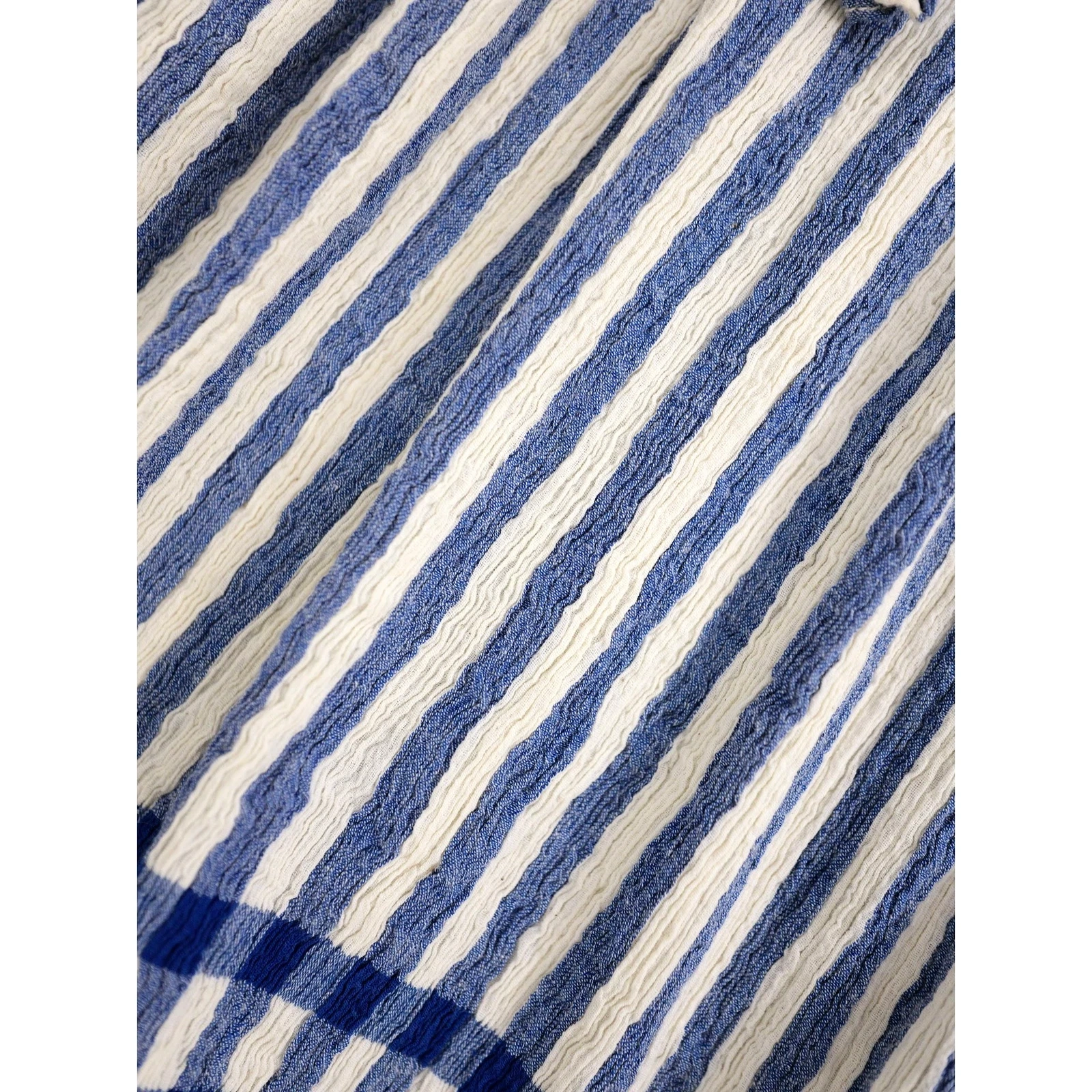 TSUMORI CHISATO Jupe mi-longue Marine vintage, passéist — photo 8
