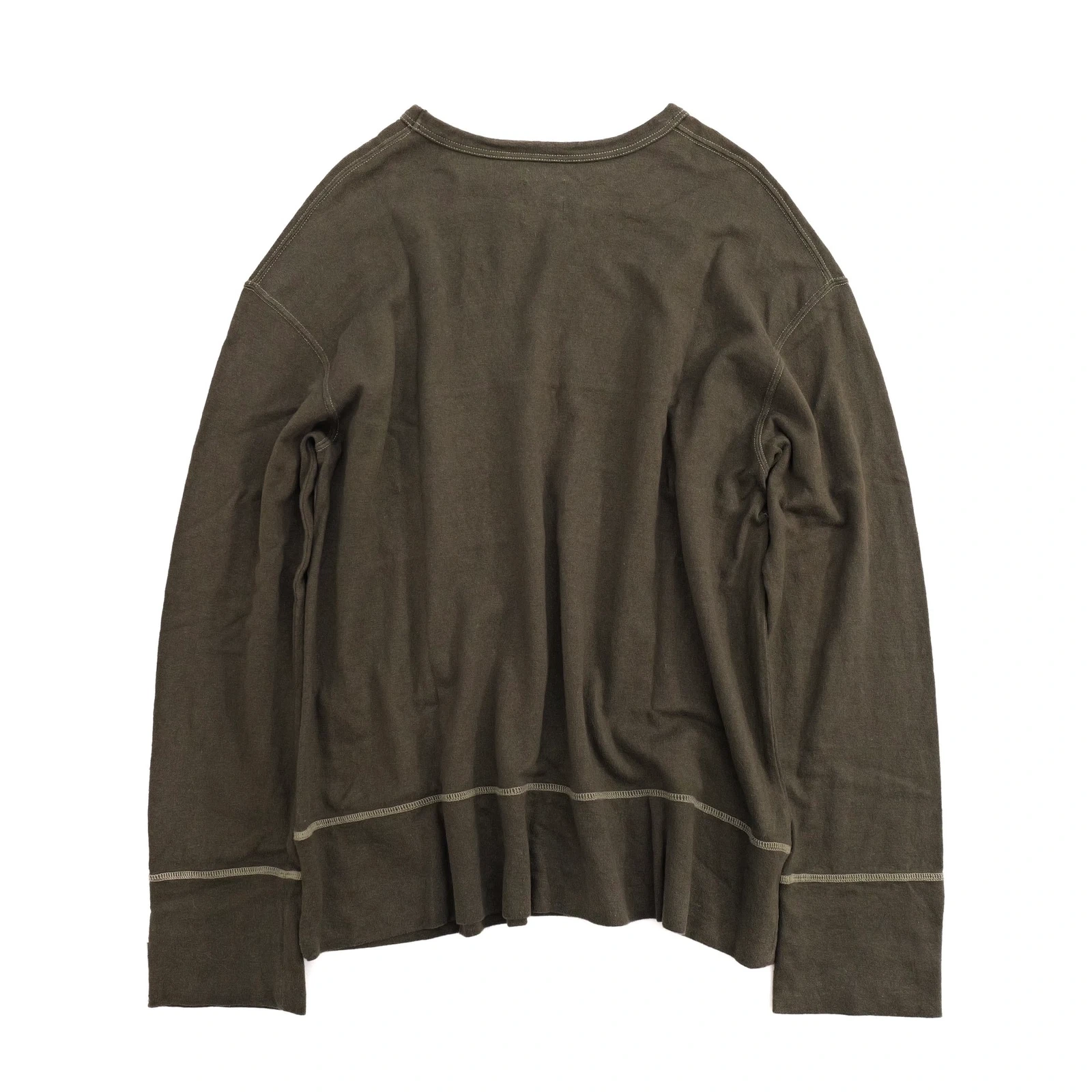 ISSEY MIYAKE Sweat Kaki vintage, passéist — photo 11