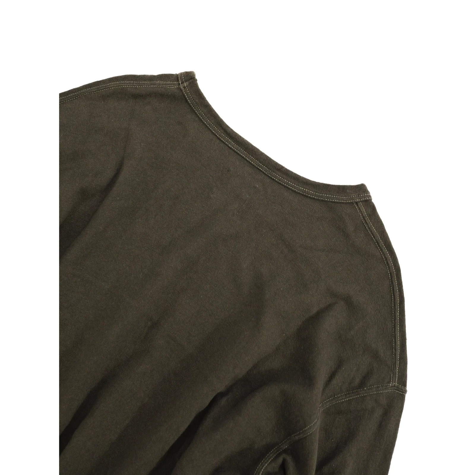 ISSEY MIYAKE Sweat Kaki vintage, passéist — photo 12