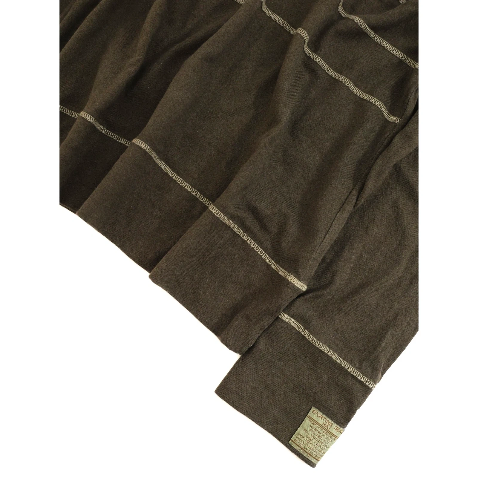 ISSEY MIYAKE Sweat Kaki vintage, passéist — photo 3