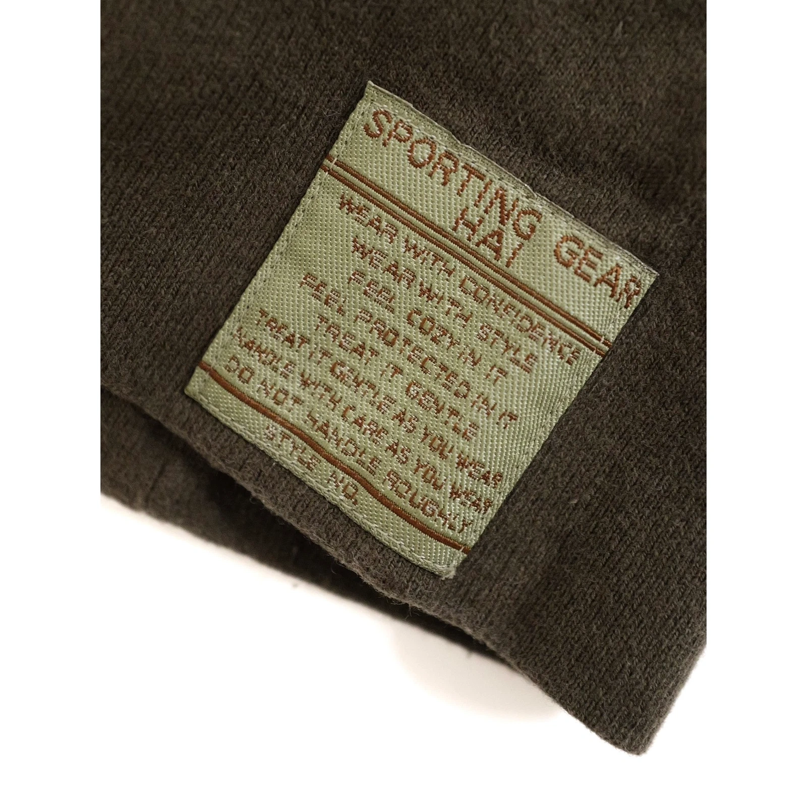 ISSEY MIYAKE Sweat Kaki vintage, passéist — photo 7