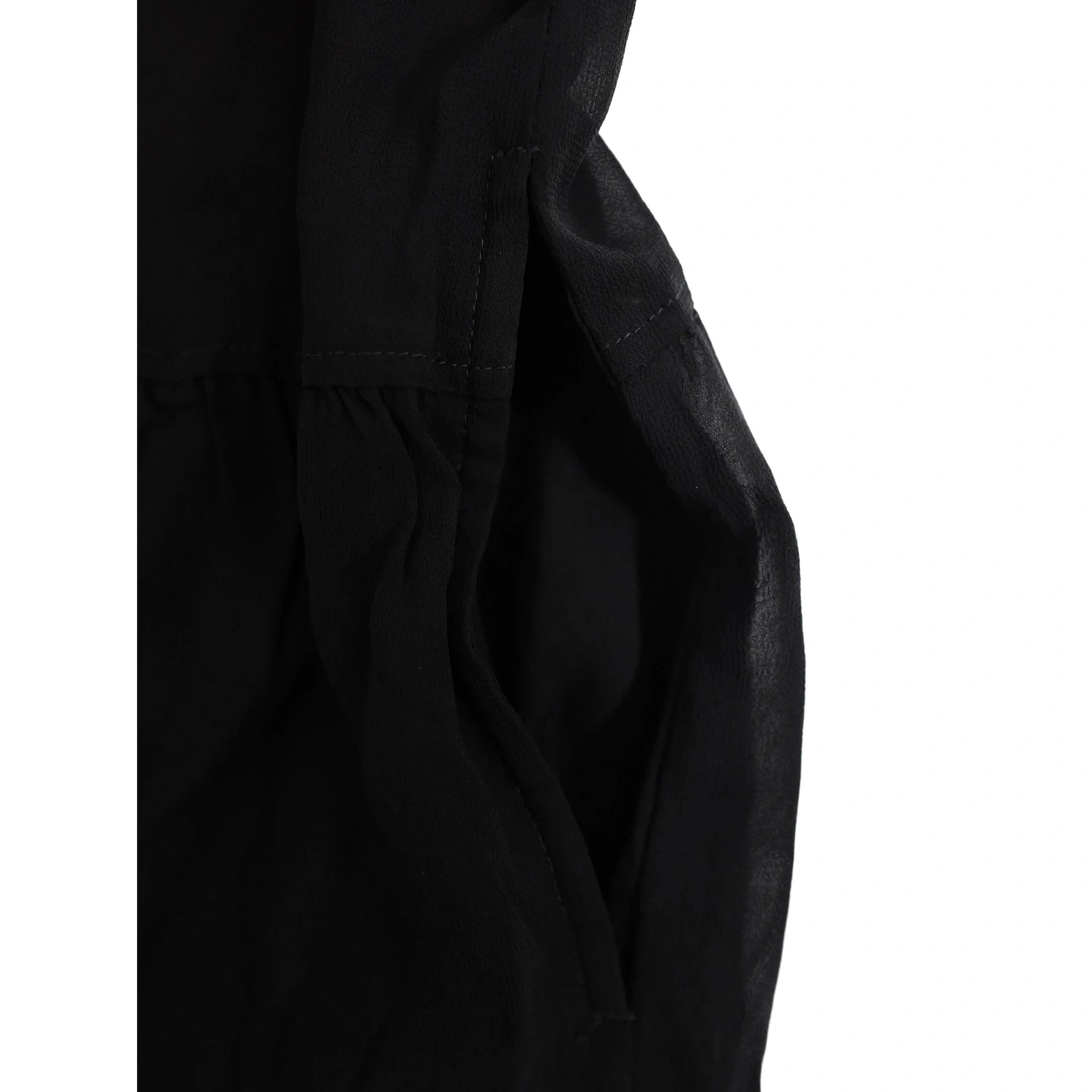 COMME DES GARÇONS Robe longue Noir vintage, passéist — photo 12