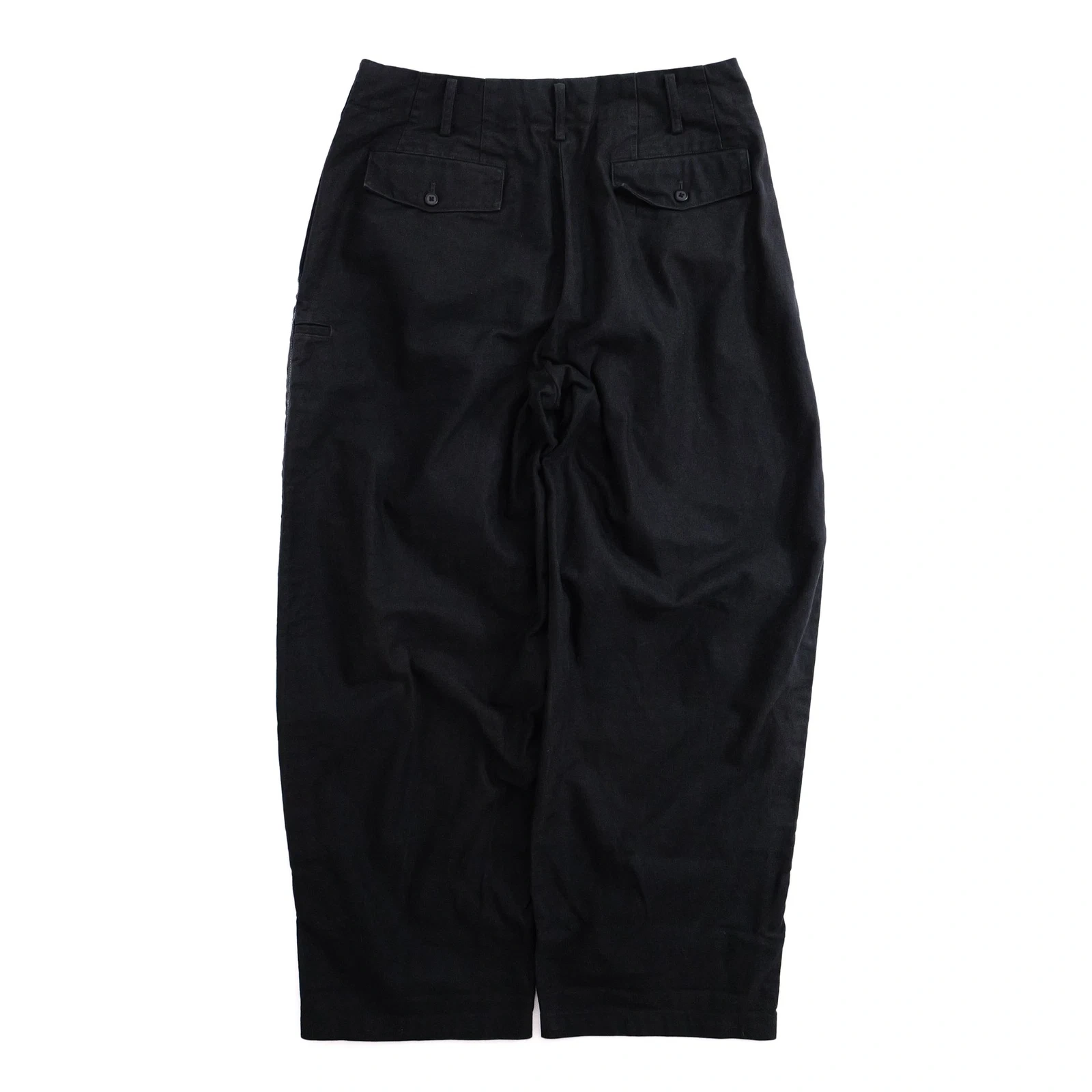 YOHJI YAMAMOTO Pantalon Noir vintage, passéist — photo 12