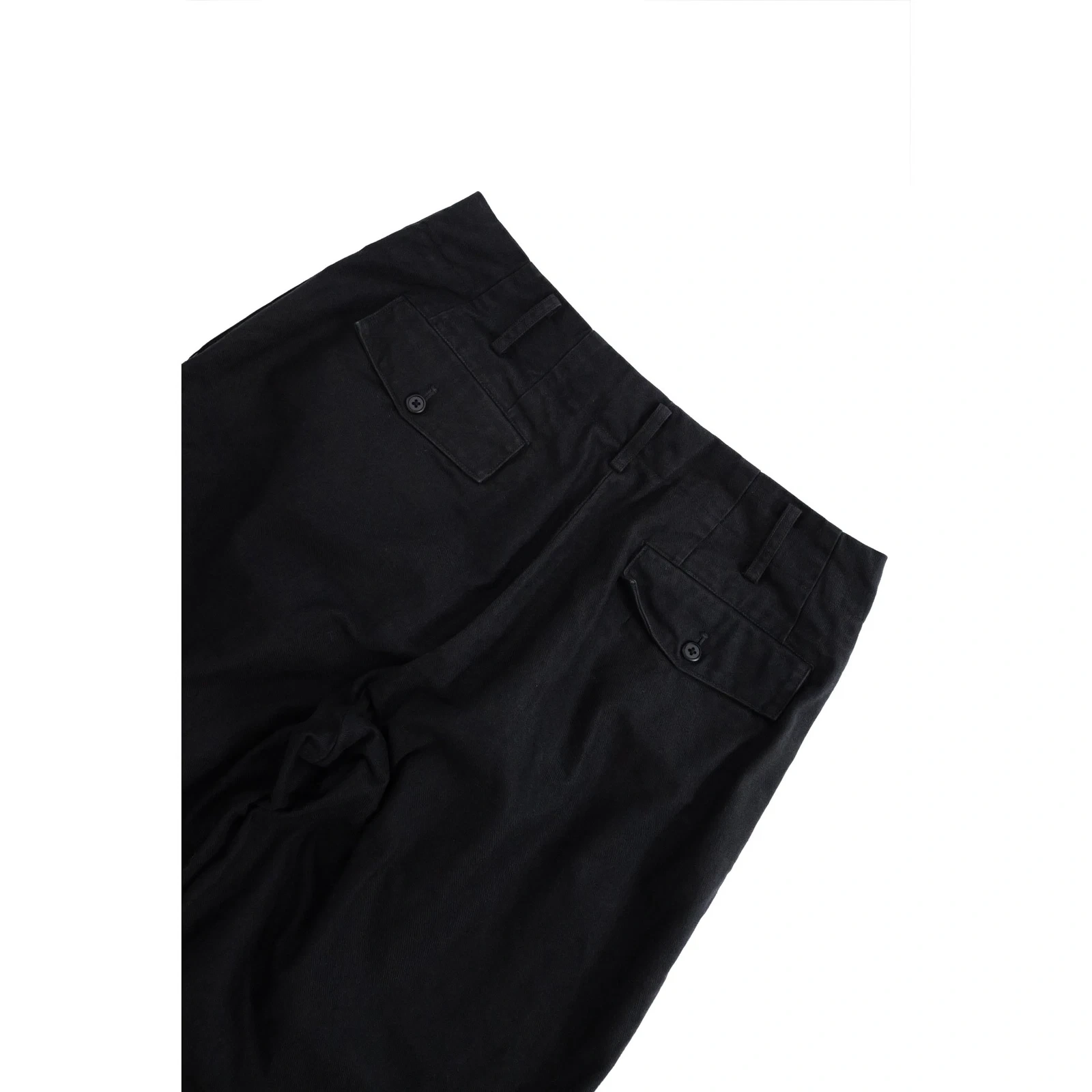 YOHJI YAMAMOTO Pantalon Noir vintage, passéist — photo 13