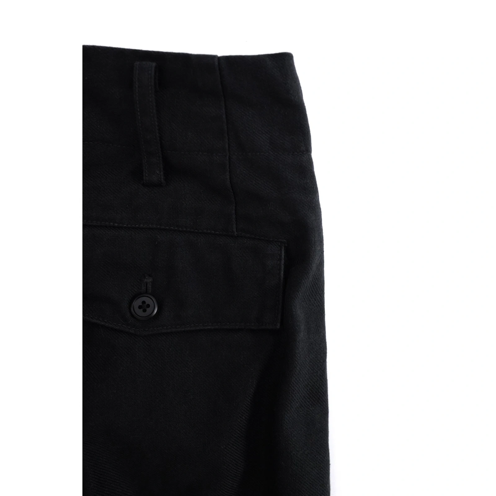 YOHJI YAMAMOTO Pantalon Noir vintage, passéist — photo 14