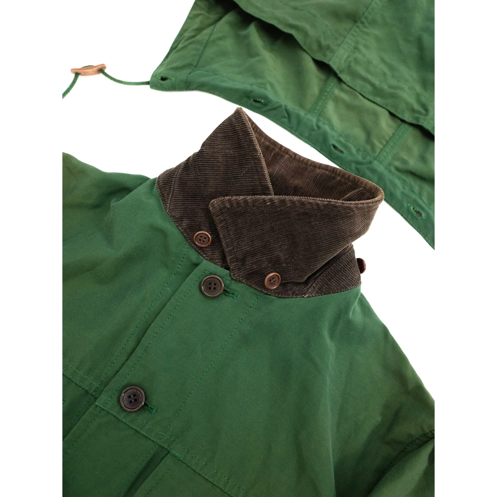COMME DES GARÇONS Manteau Vert vintage, passéist — photo 7