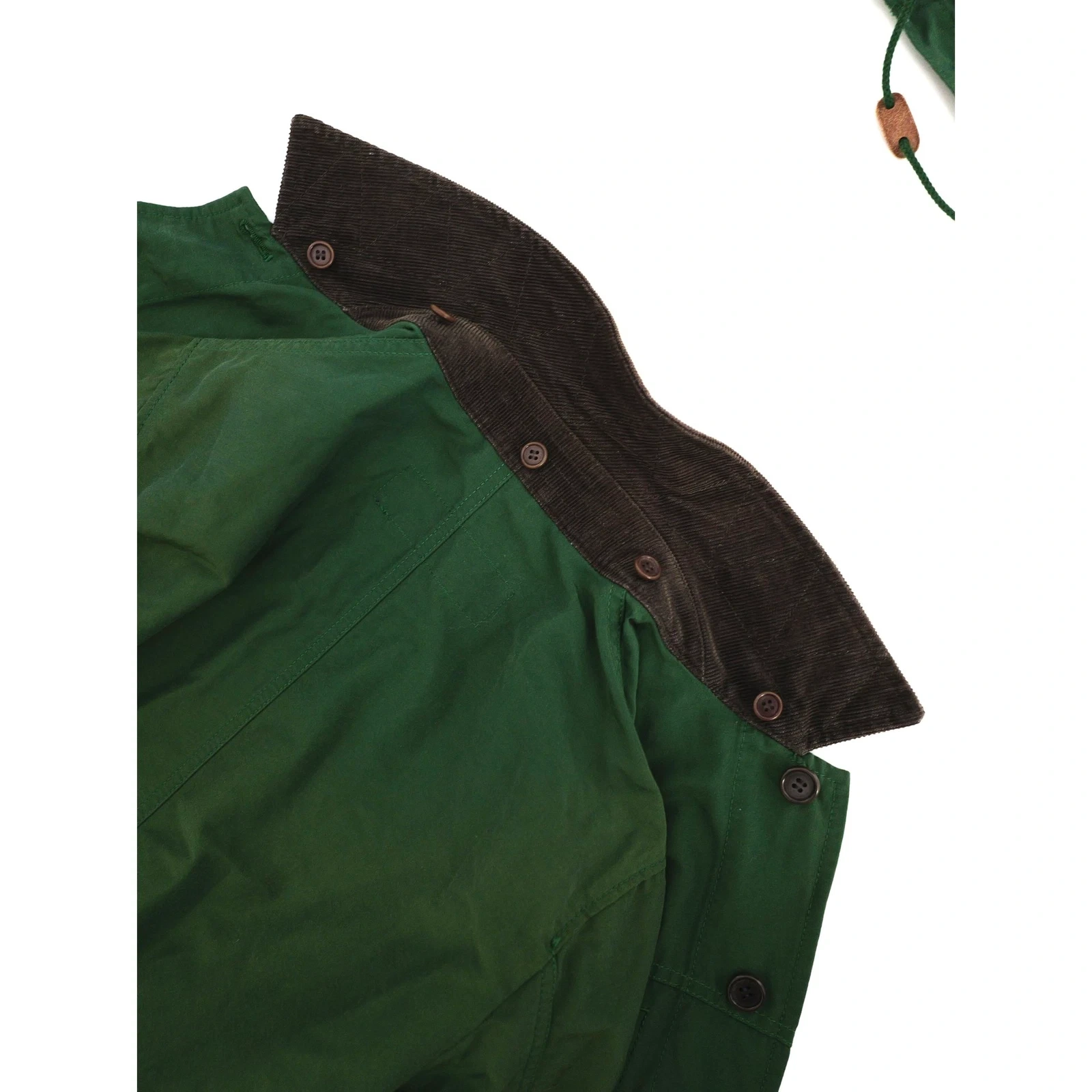 COMME DES GARÇONS Manteau Vert vintage, passéist — photo 10