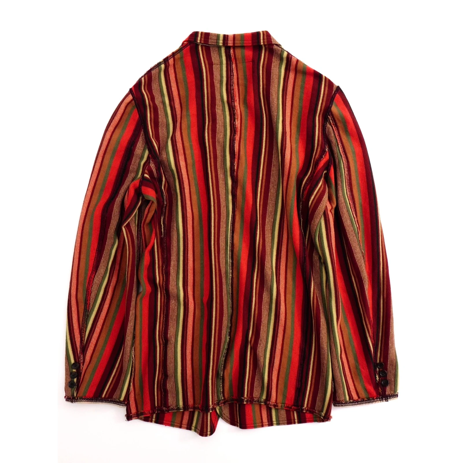 COMME DES GARÇONS Gilet en laine Multicolore vintage, passéist — photo 13