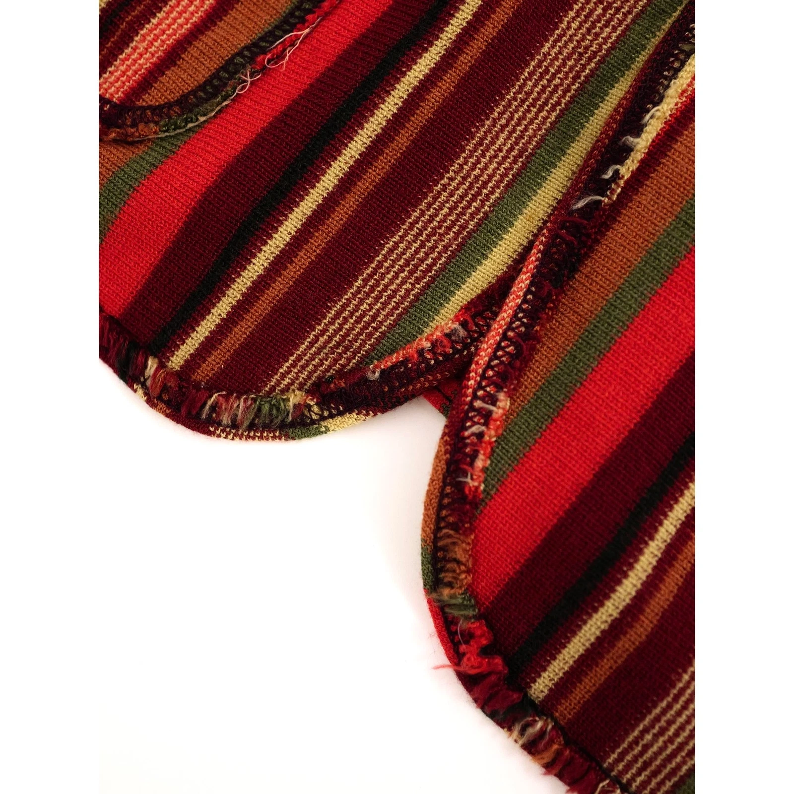 COMME DES GARÇONS Gilet en laine Multicolore vintage, passéist — photo 6