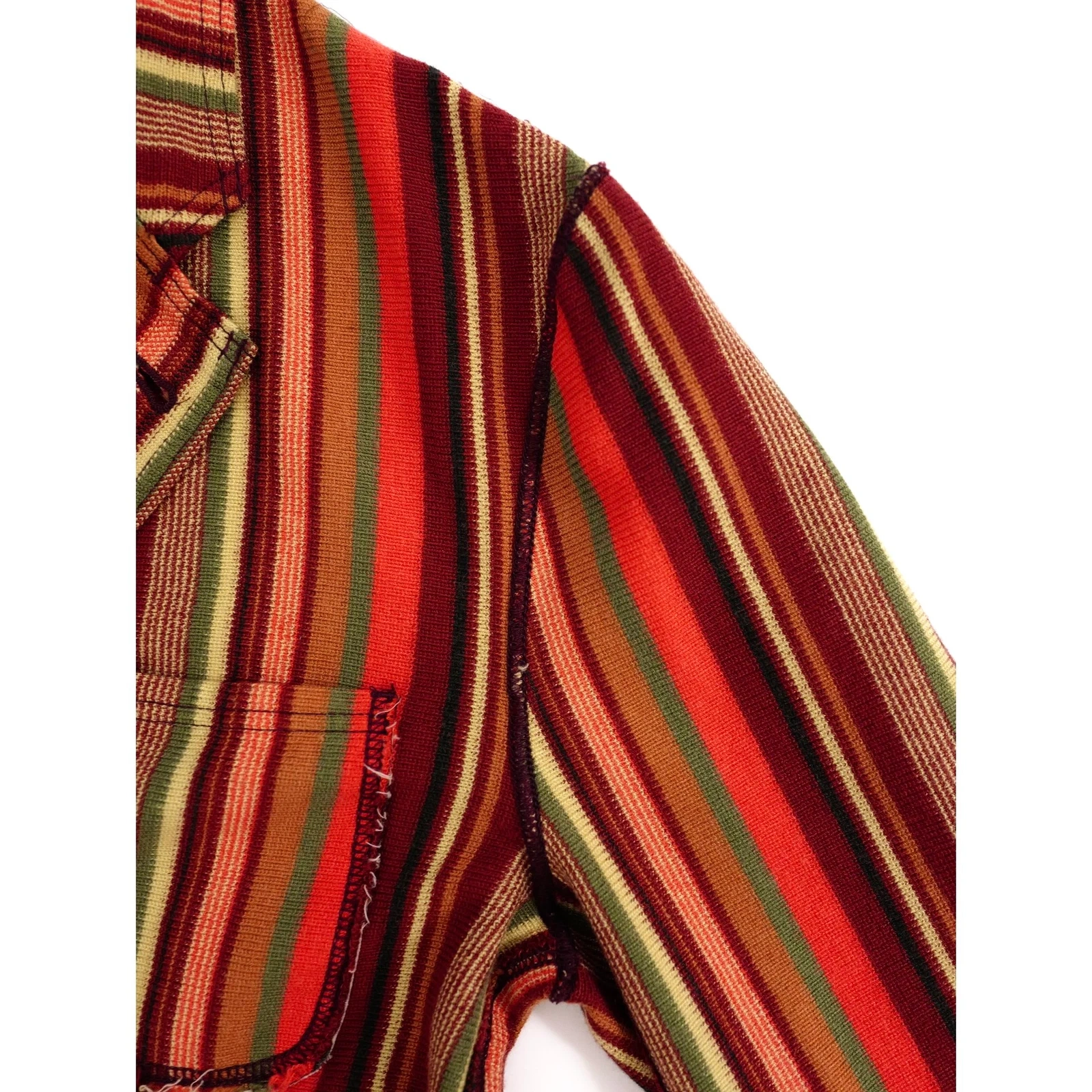 COMME DES GARÇONS Gilet en laine Multicolore vintage, passéist — photo 7