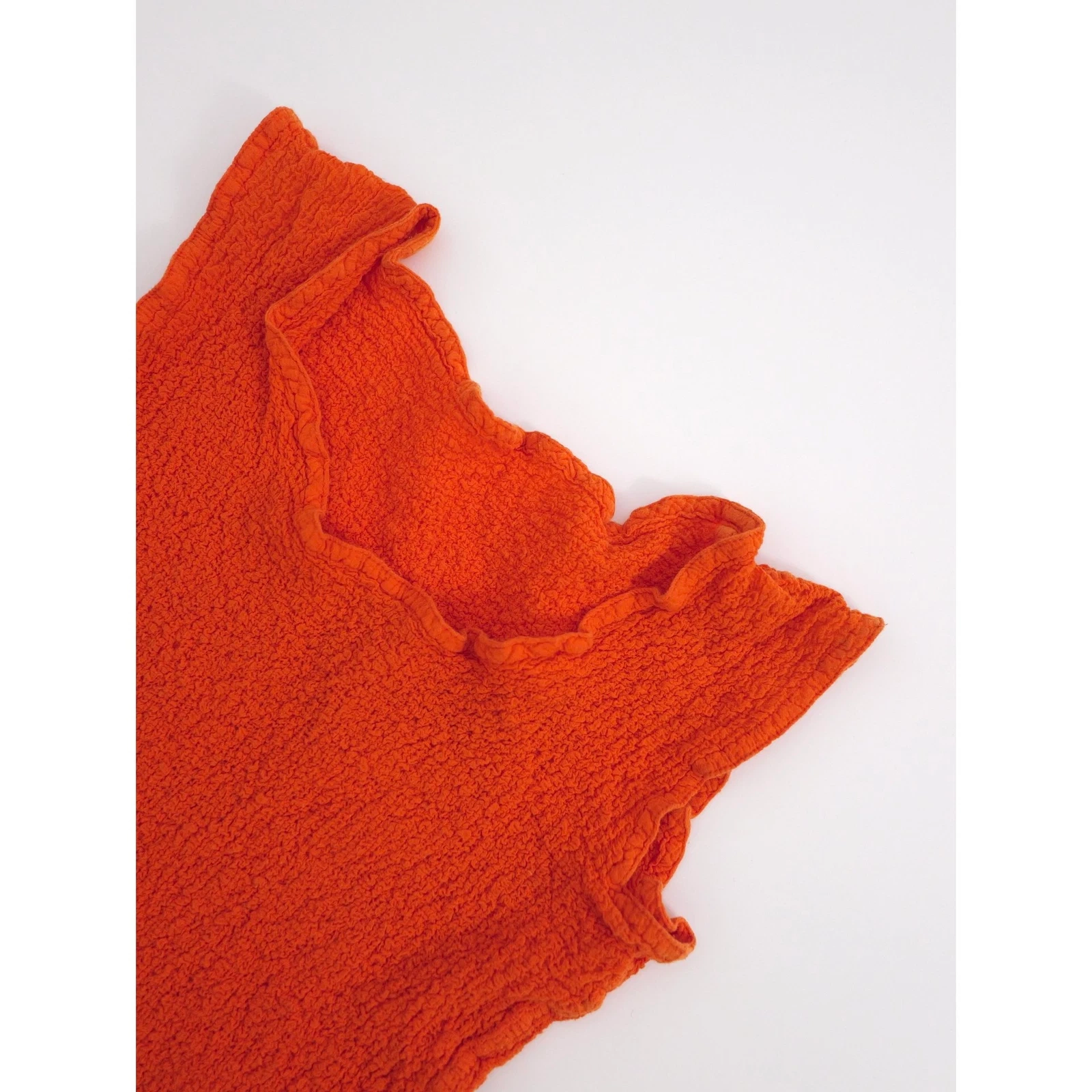 ISSEY MIYAKE Gilet Orange vintage, passéist — photo 2